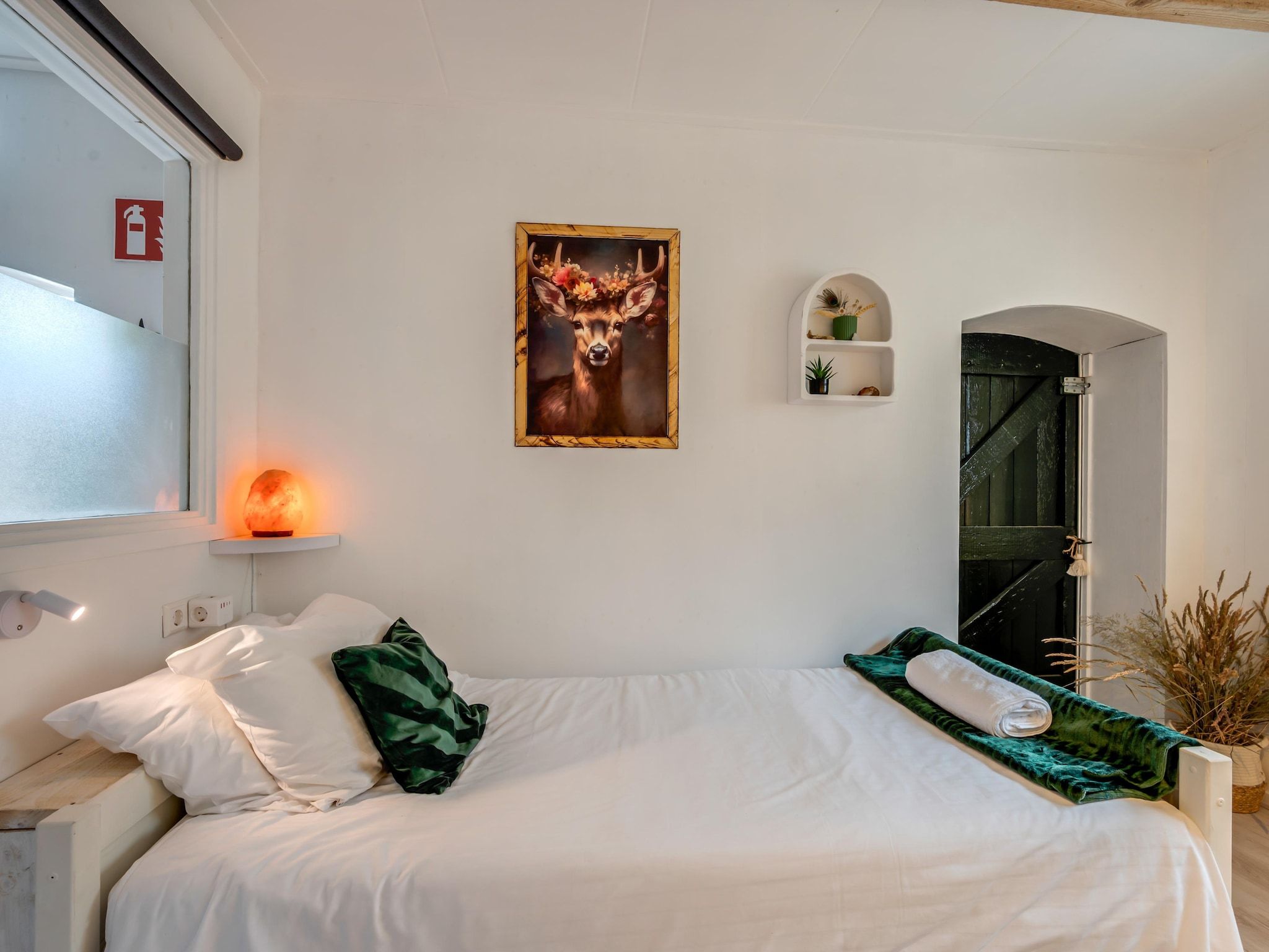 Een slaapkamer van Klein Blankenstein in Doorn