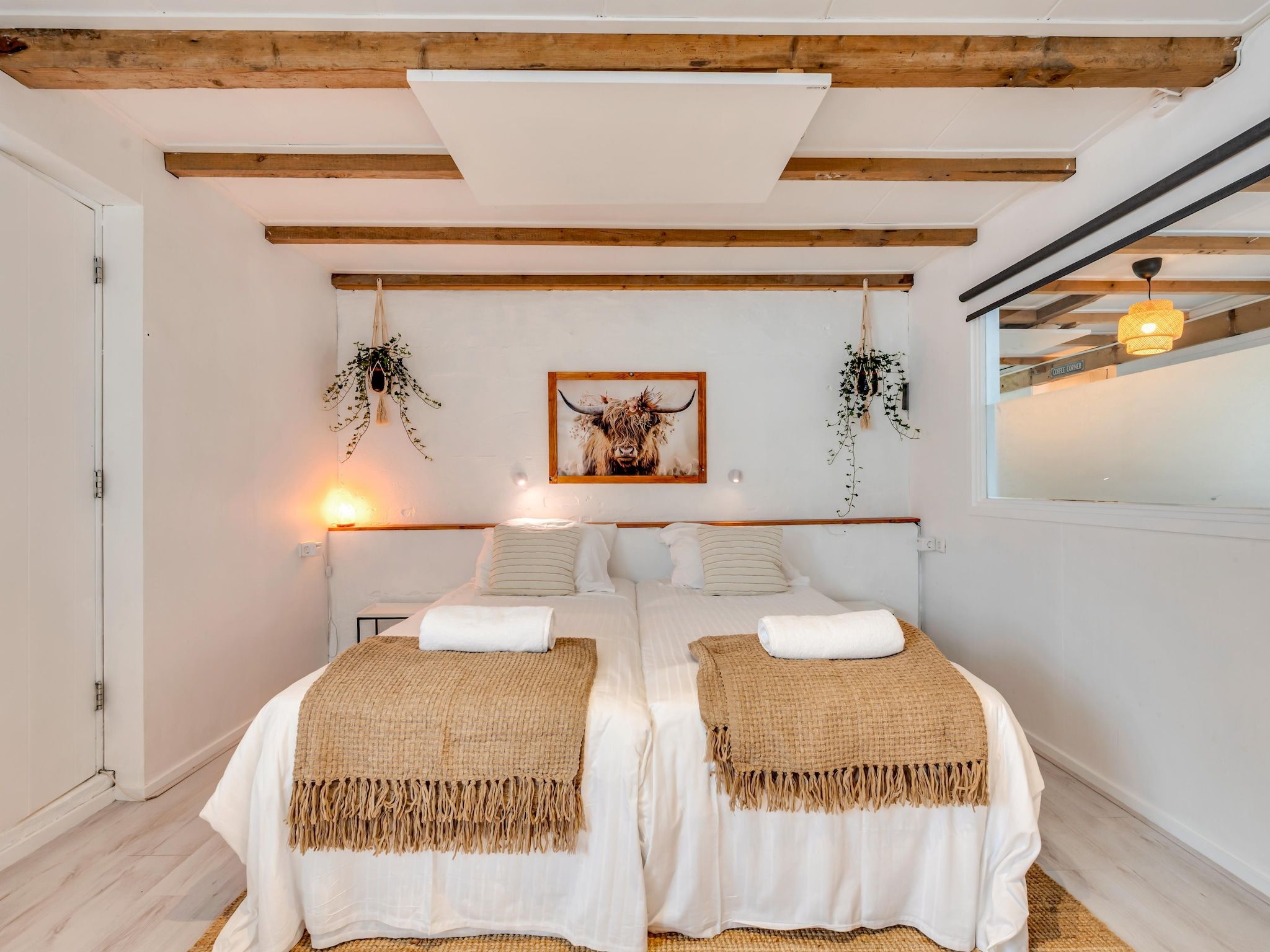 Een slaapkamer van Klein Blankenstein in Doorn