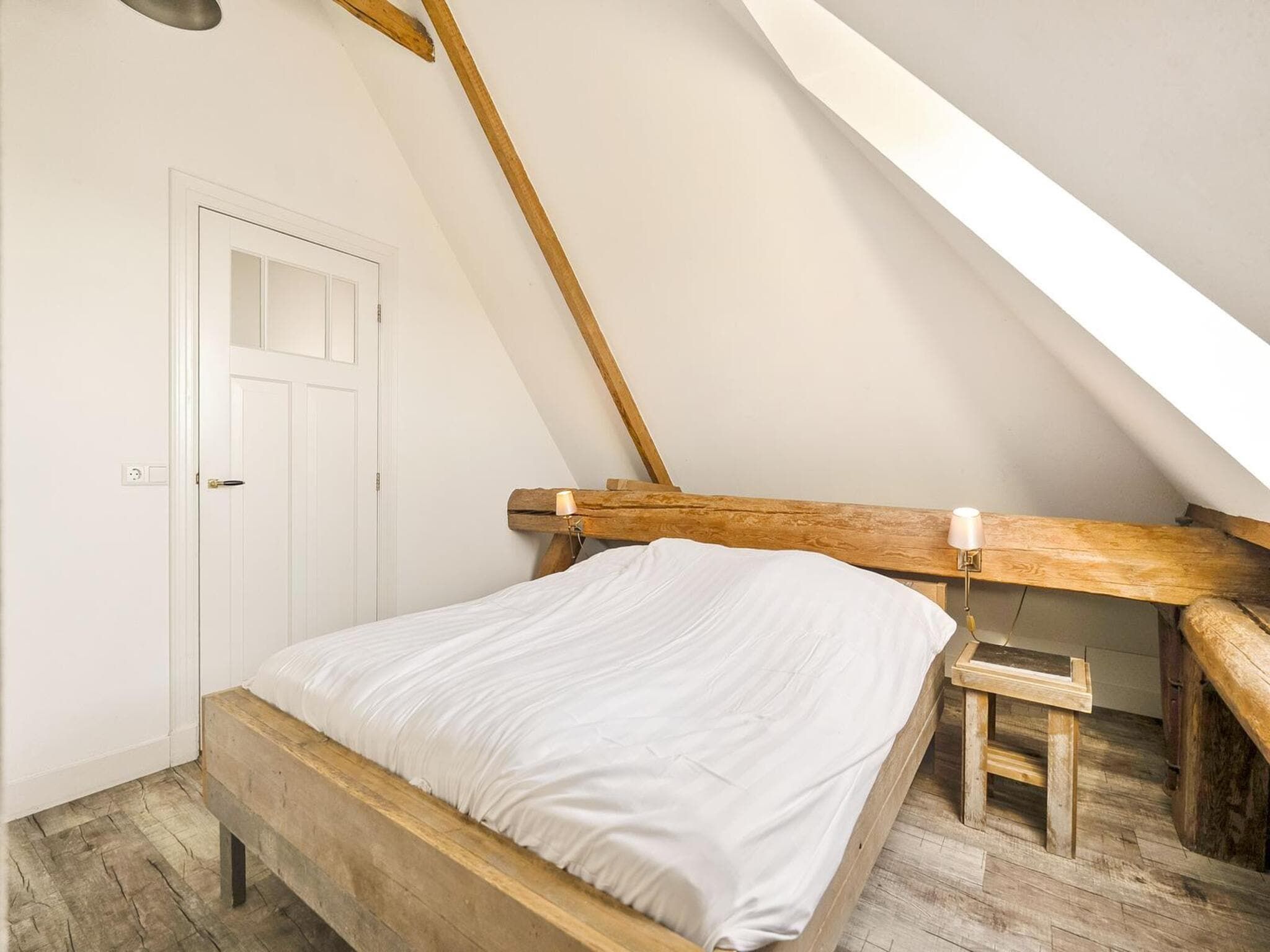 Een slaapkamer van Appartement Rustiek in Schagen