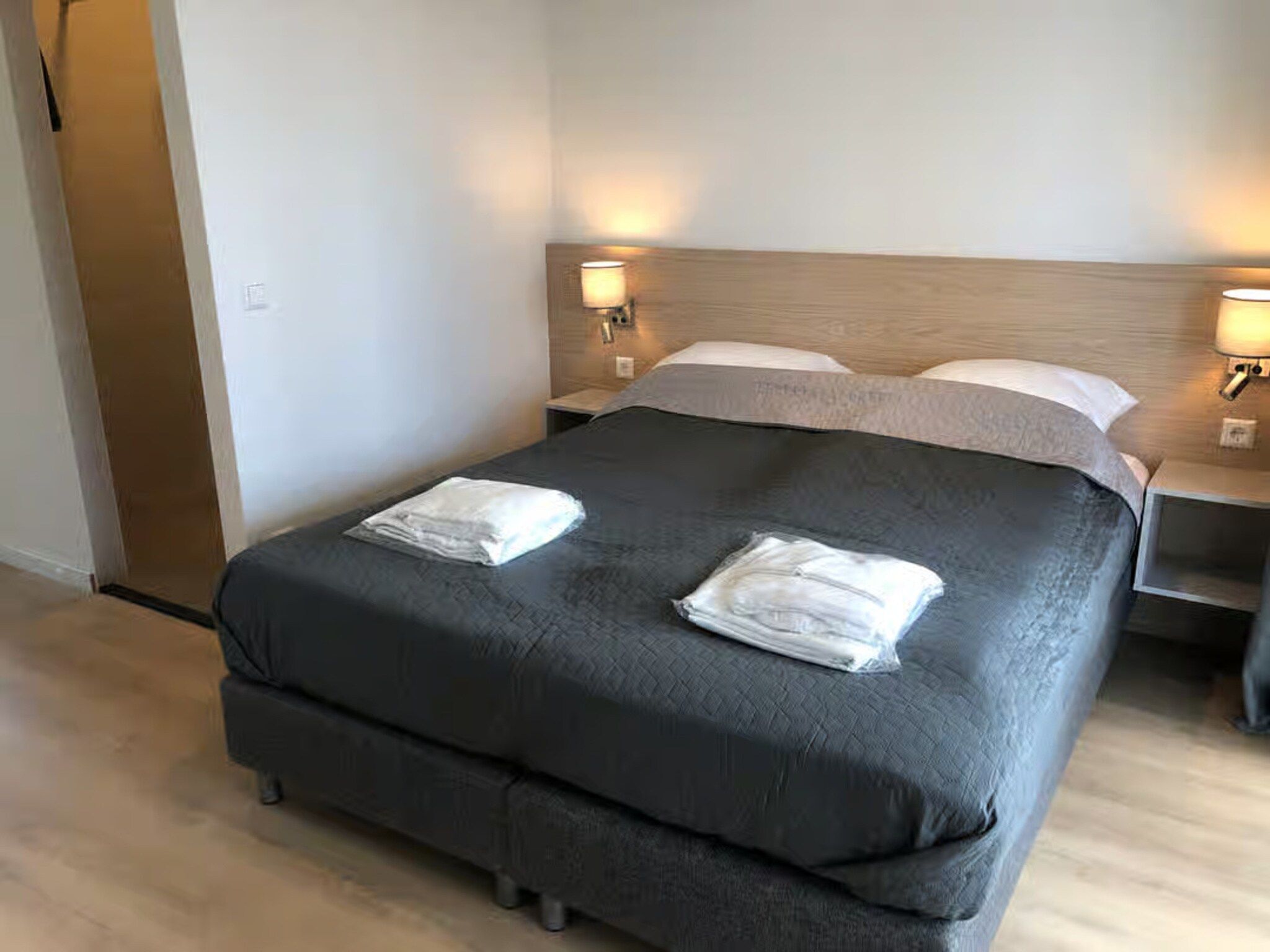 Een slaapkamer van Plein 40 Lodge 11 - New in Zoutelande
