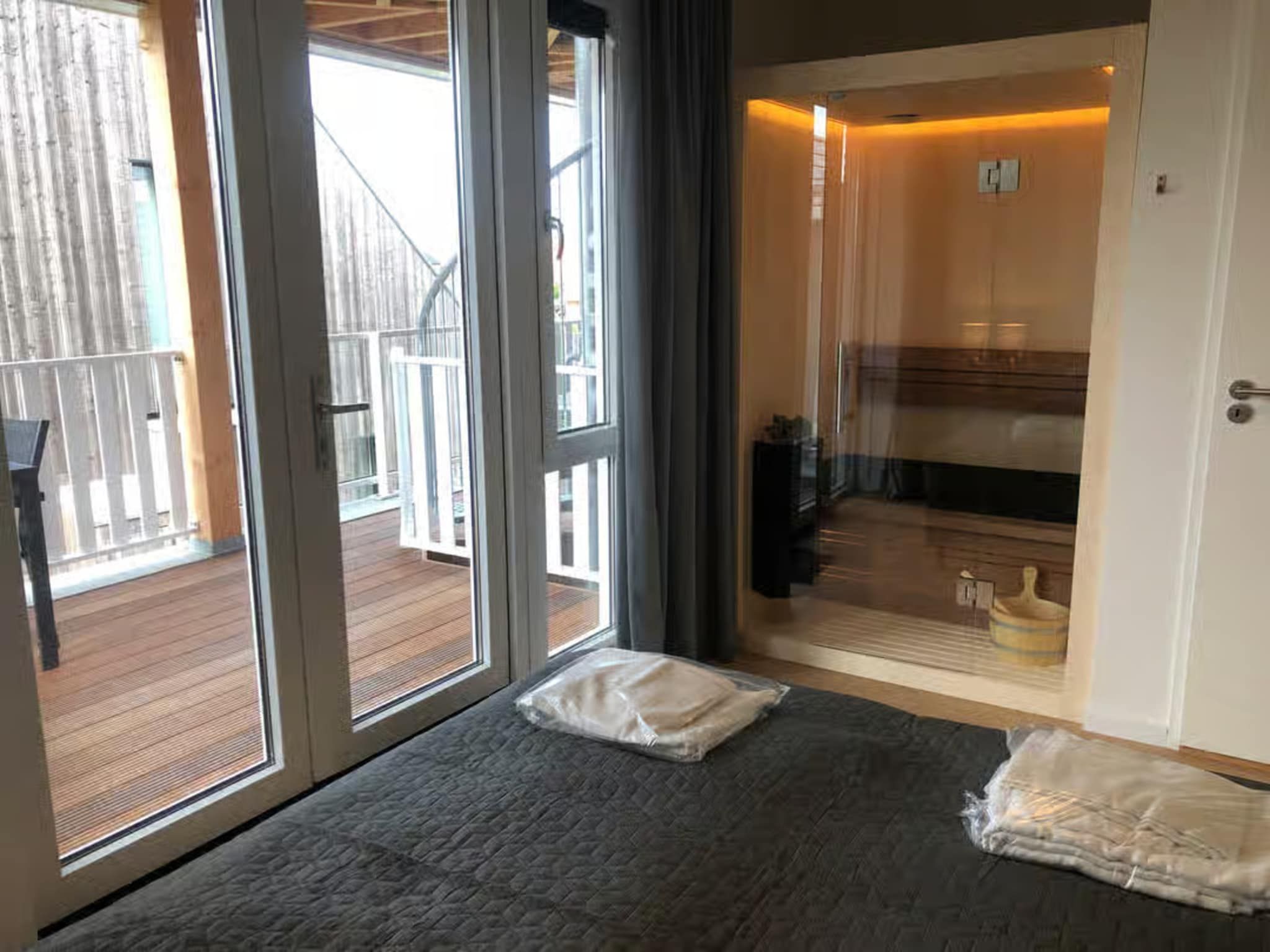 Een slaapkamer van Plein 40 Lodge 11 - New in Zoutelande