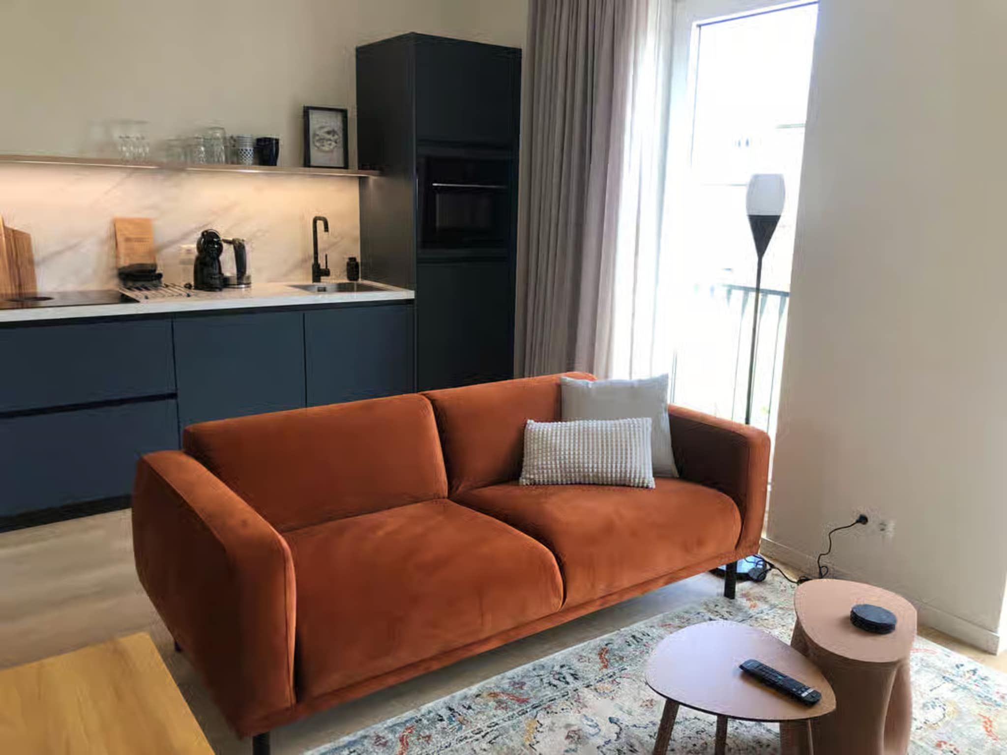 De woonkamer van Plein 40 Lodge 11 - New in Zoutelande