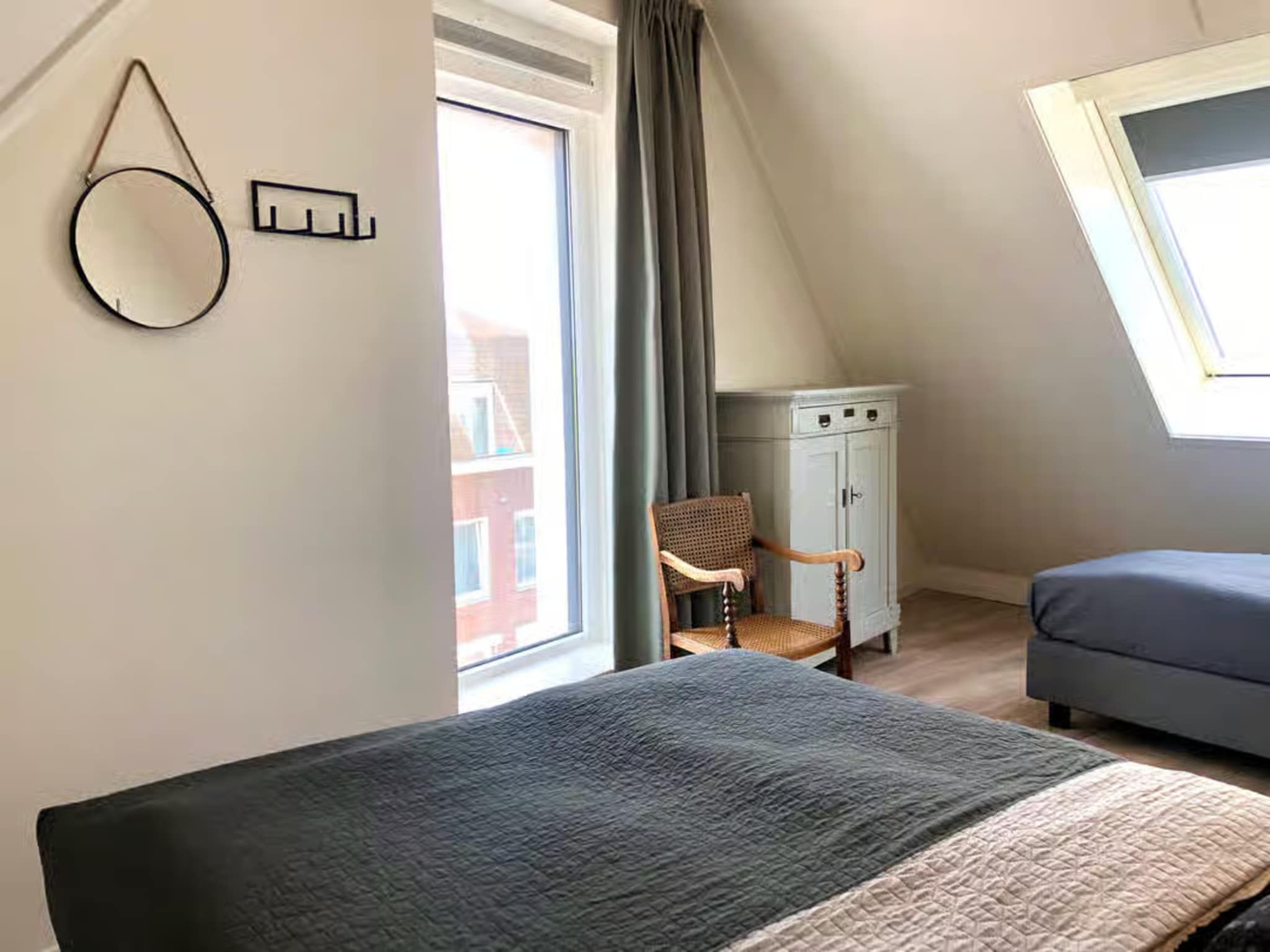 Een slaapkamer van Plein 40 Lodge 20 in Zoutelande