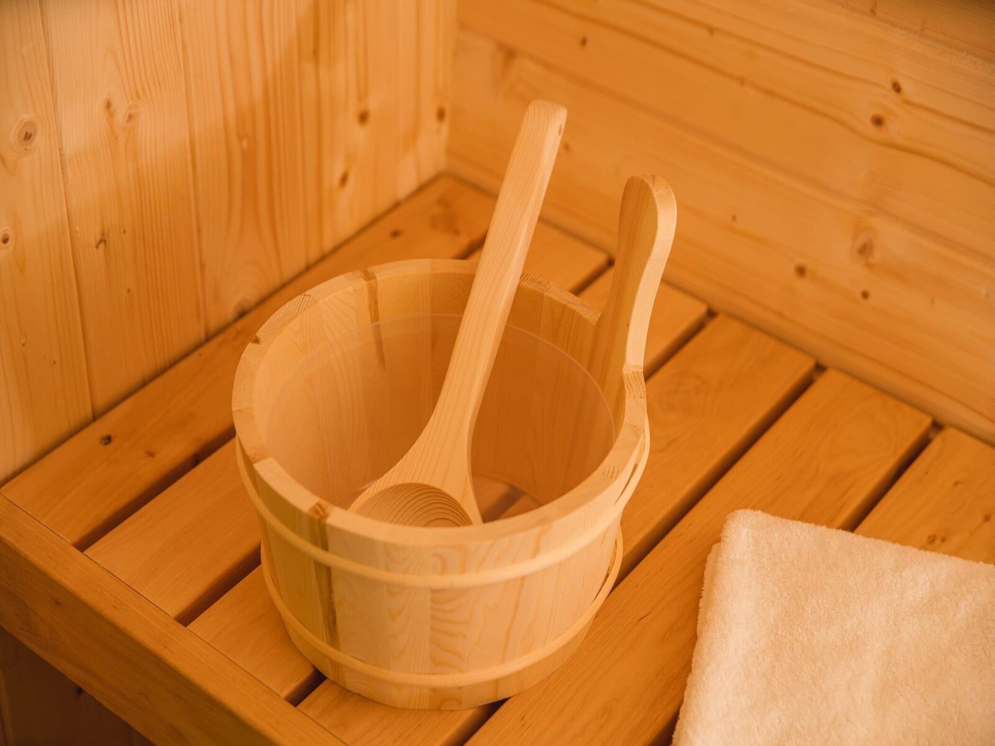 Sfeerbeeld van Baby & children's bungalow 'Knights & Princesses' with sauna & bubble bath I sleep 5 in Zuna