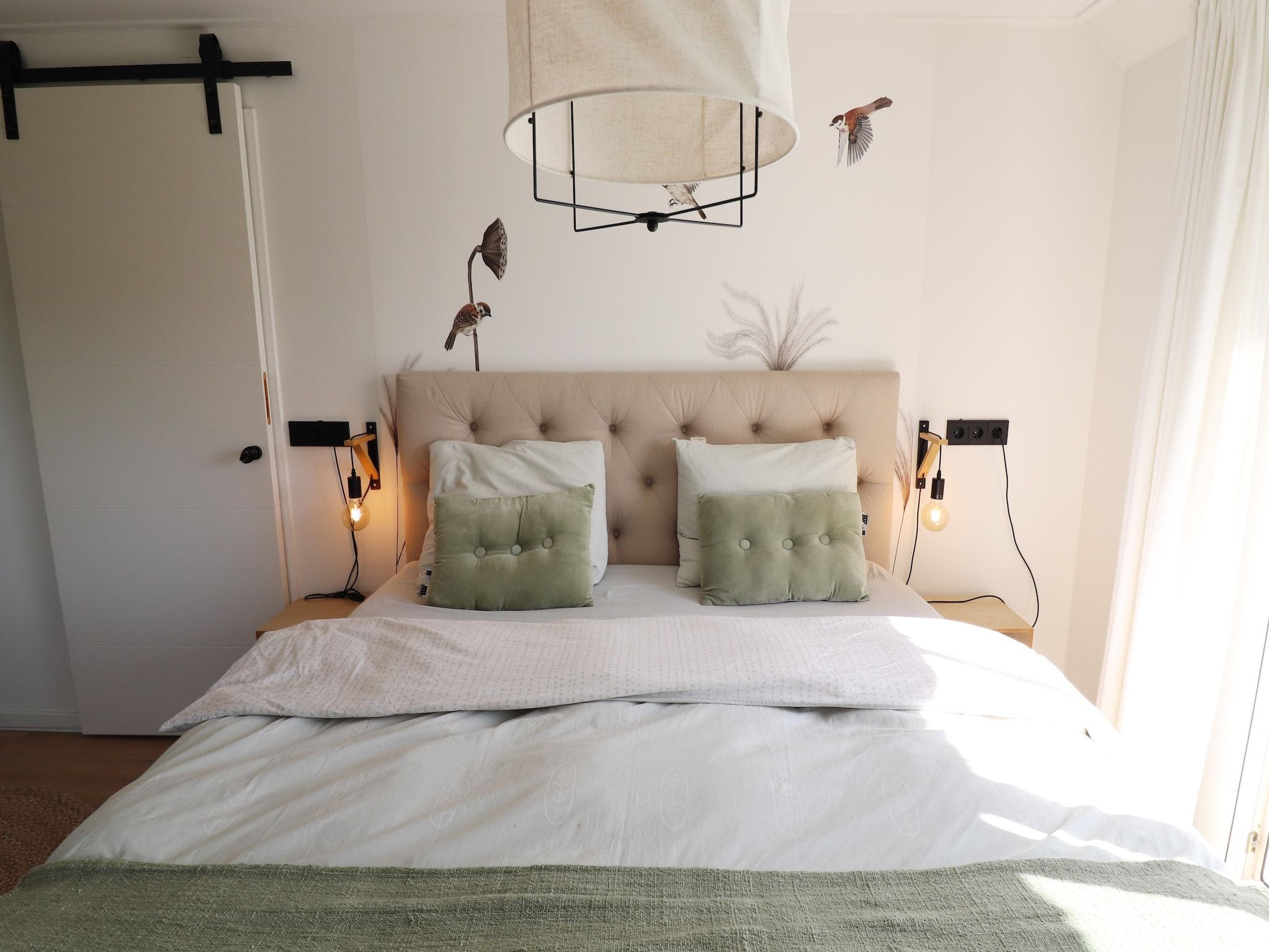 Een slaapkamer van By Mosk 1 in Betgummole