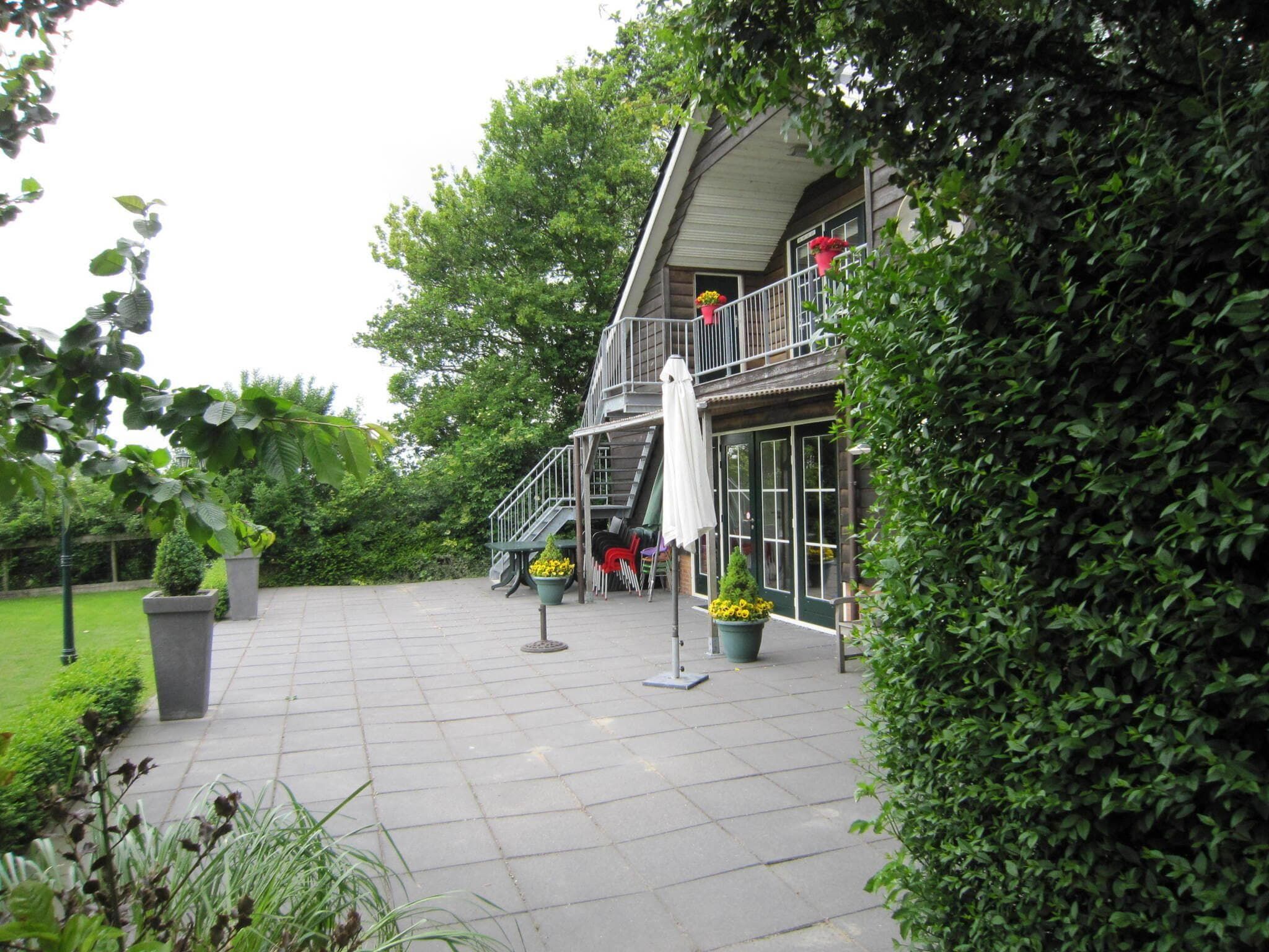 De tuin van BELLEVUE in Noordbeemster