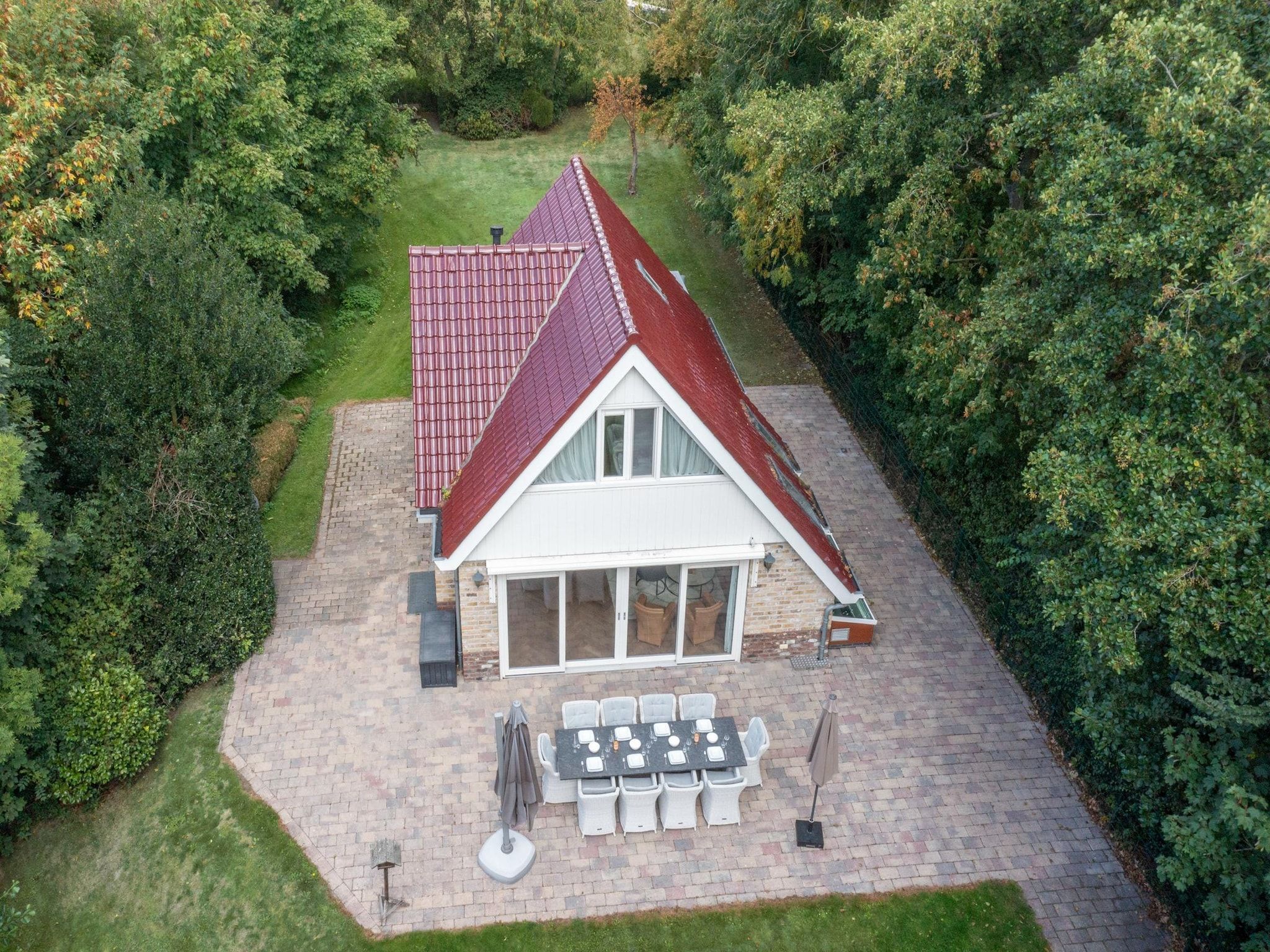 De buitenkant van Het oude dijkje in De Koog