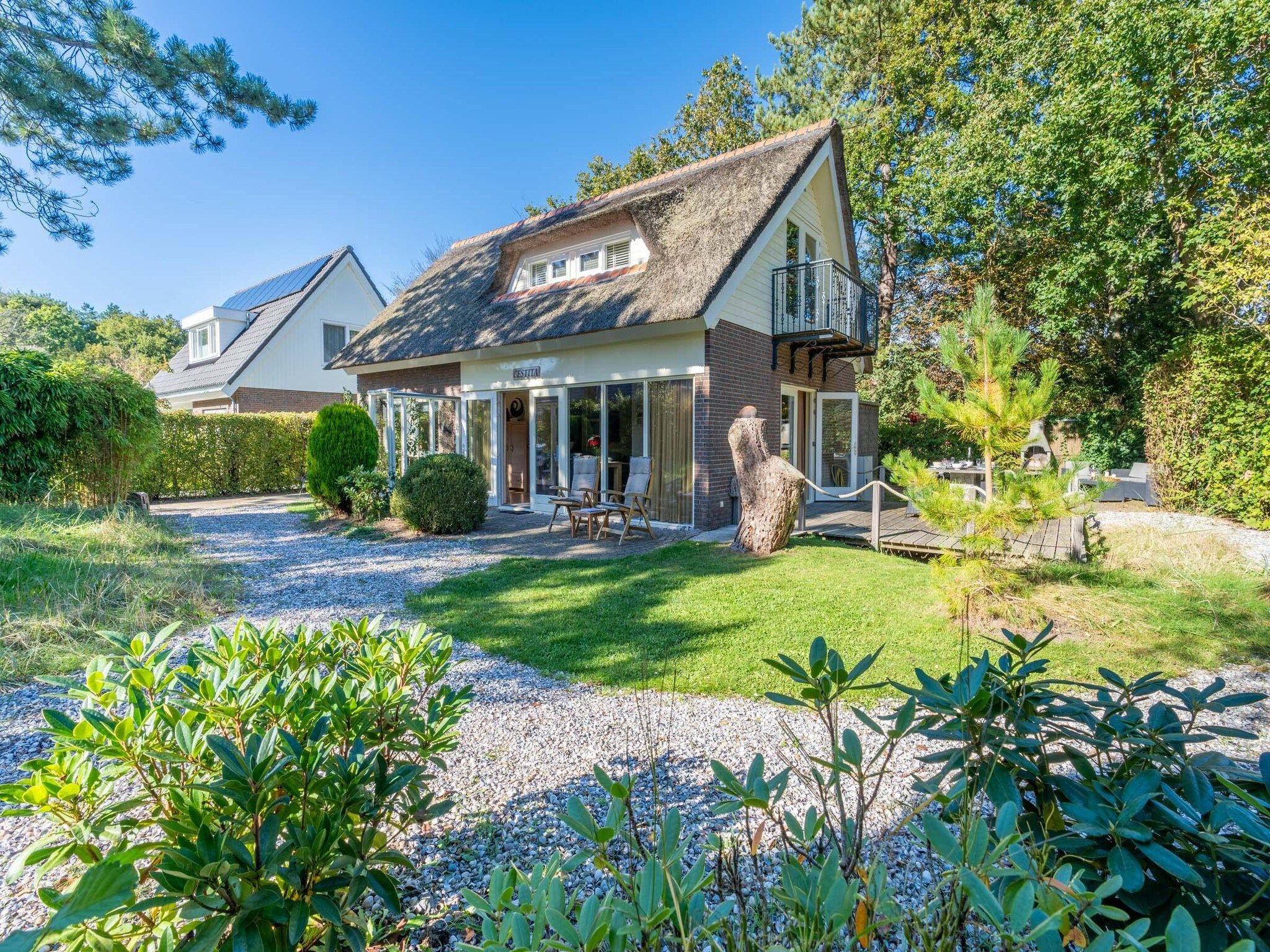 De buitenkant van Tempelierweg 22 in Den Burg