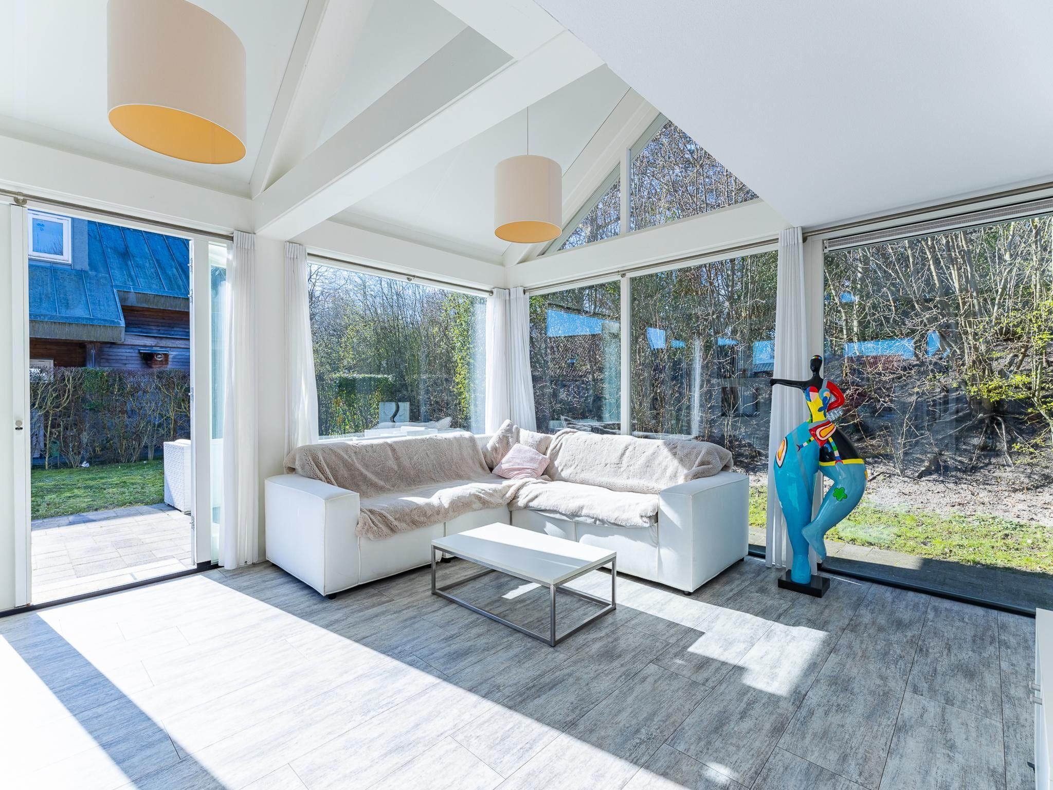 De woonkamer van Zonnedorp 4 Villa Jula Renesse | Comfortable beach villa for 6 People in Renesse