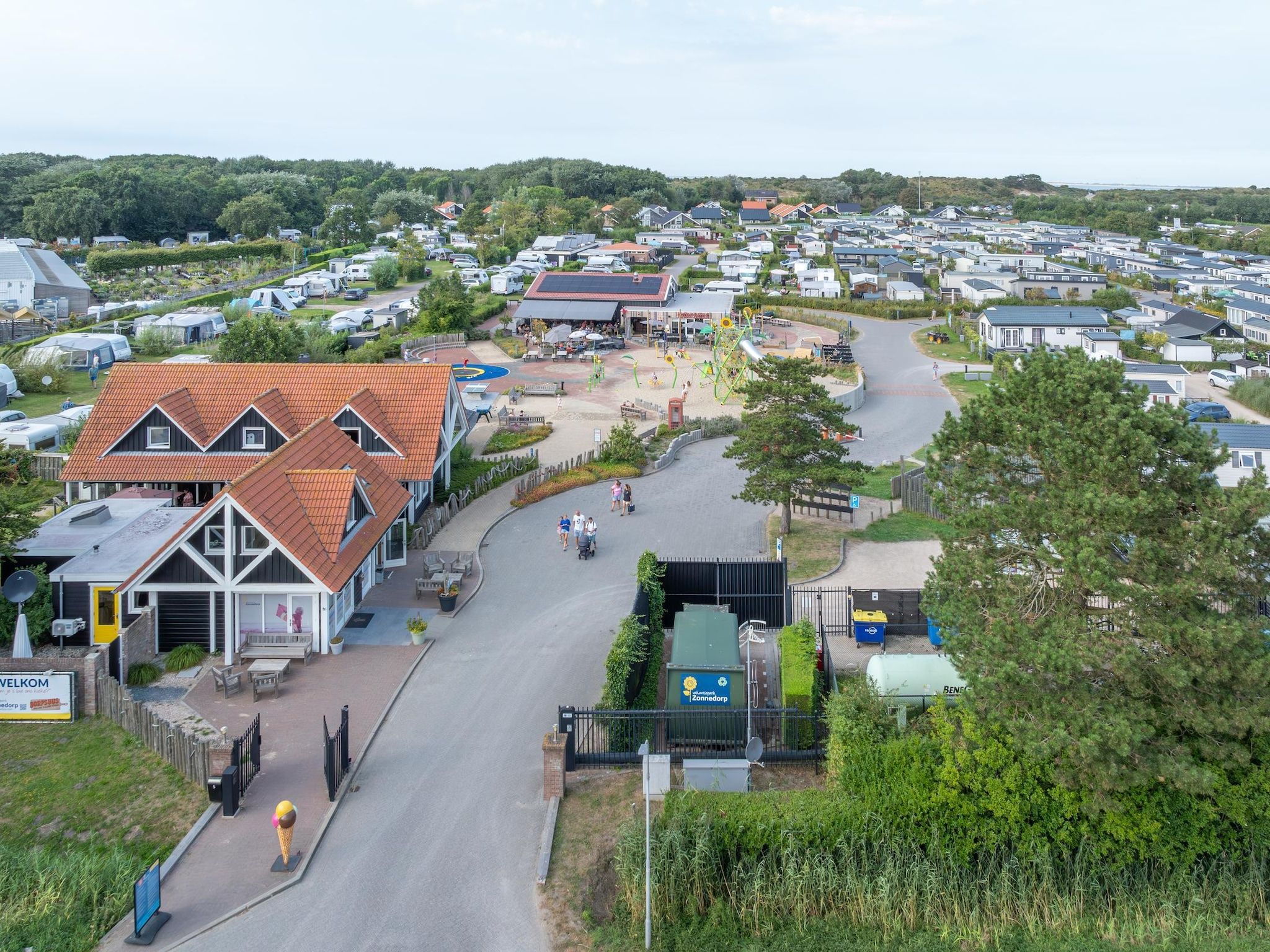 De omgeving van Zonnedorp 23 Zeeland Huis Renesse: Luxury Beach Holiday | Close to North Sea in Renesse
