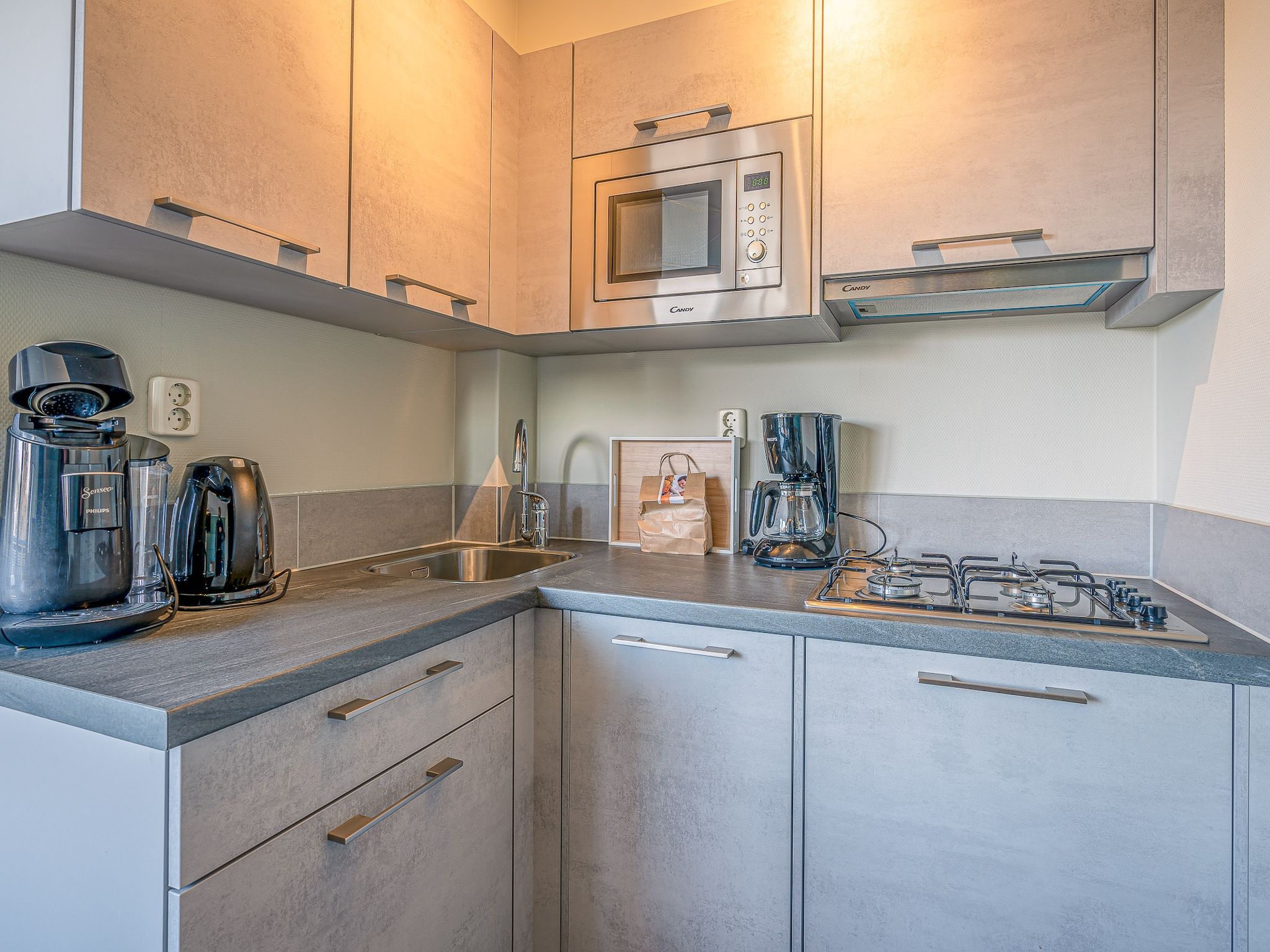 De keuken van Zeedistel 28 in De Koog