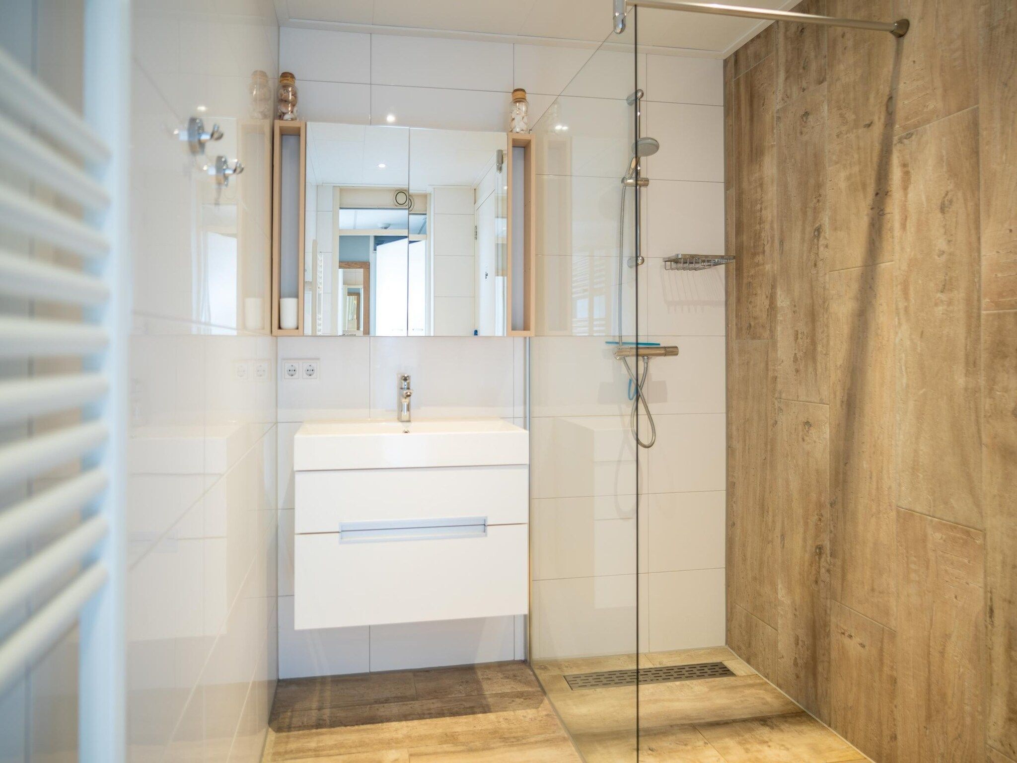 De badkamer van Juliana 178 in De Koog