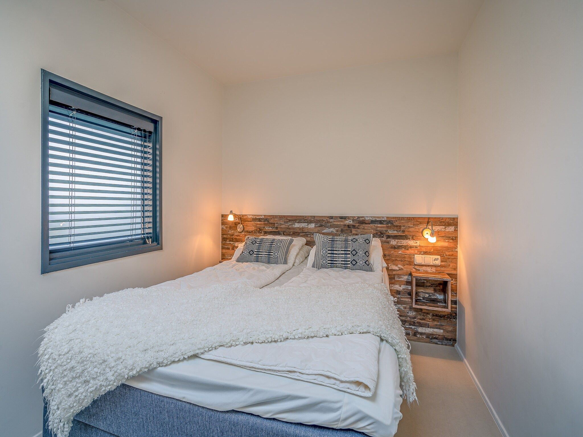 Een slaapkamer van Brink 15 in De Koog