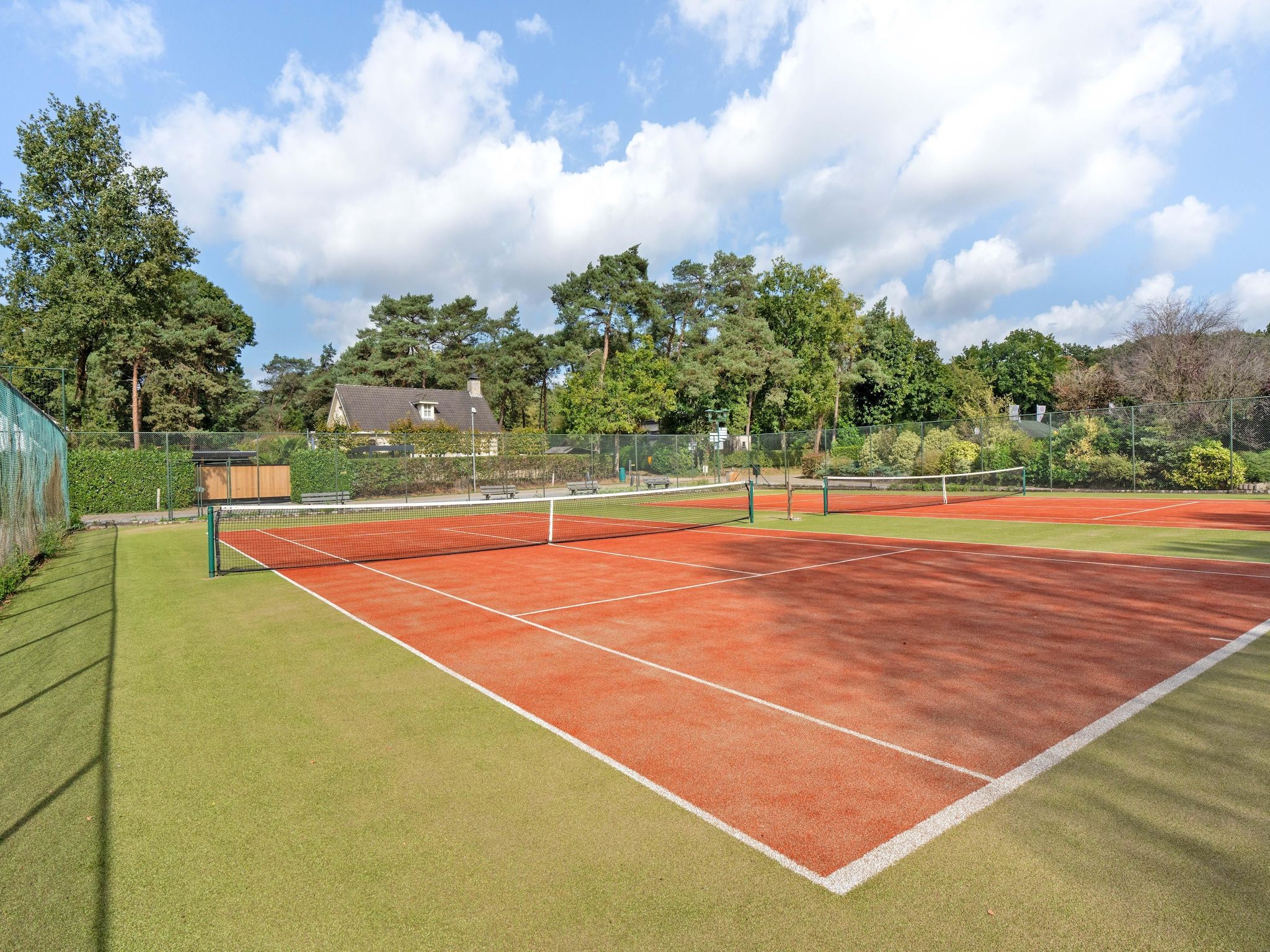 Parkfaciliteiten bij Farm Lodge 669 in Baarle-nassau