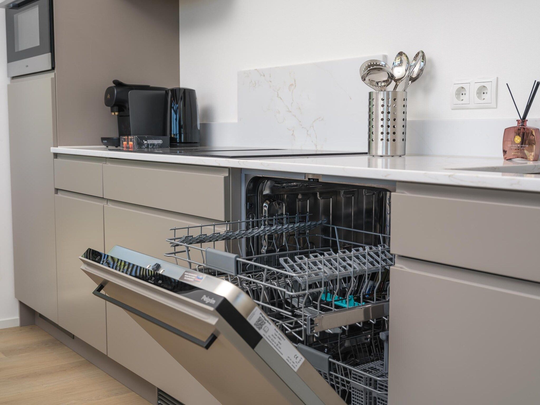 De keuken van Villa L-Meerzicht | 6 Pers. in Workum