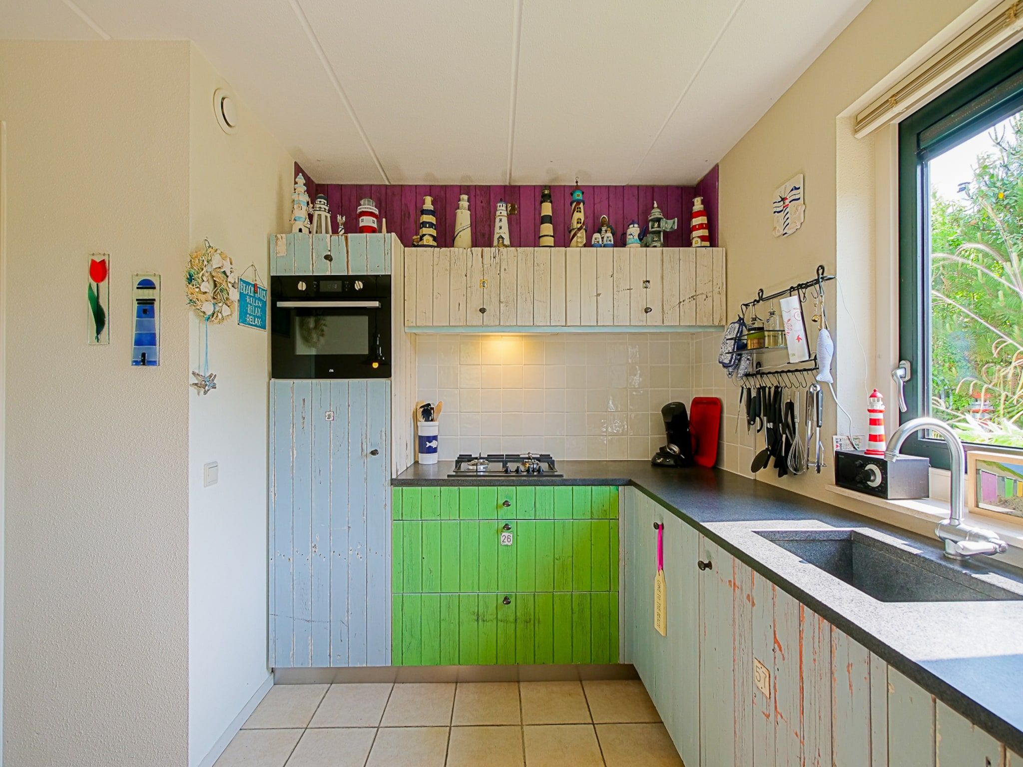 De keuken van Villa Noorderzon in Julianadorp