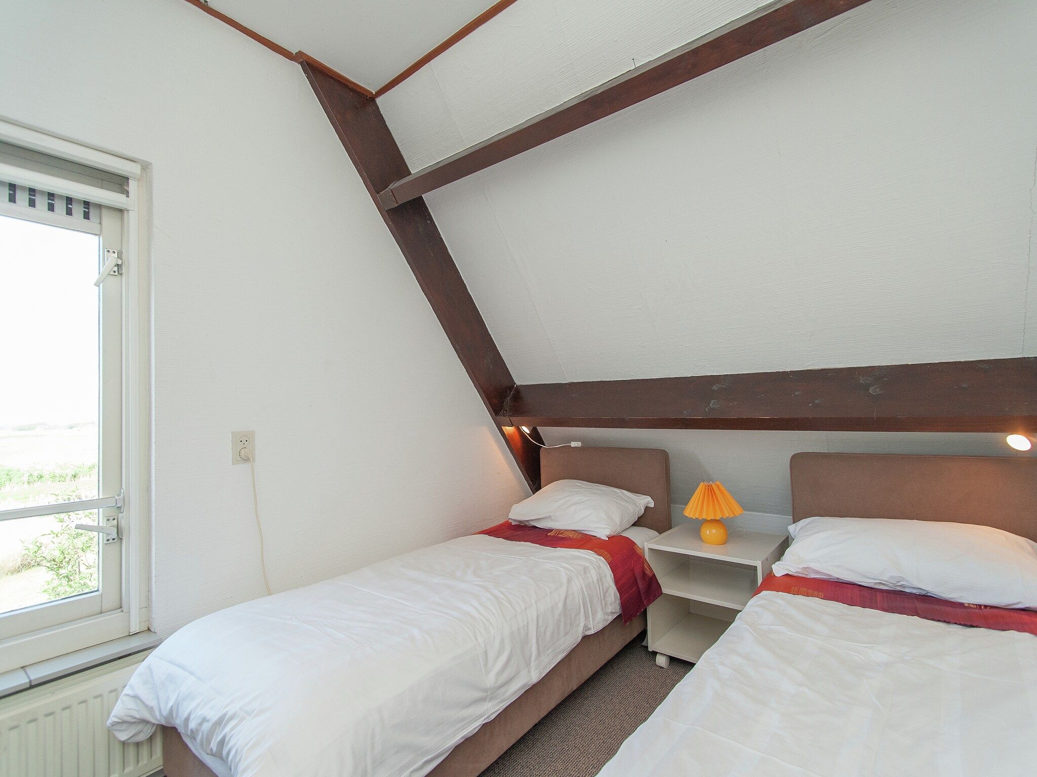 Een slaapkamer van De Waske in Warns