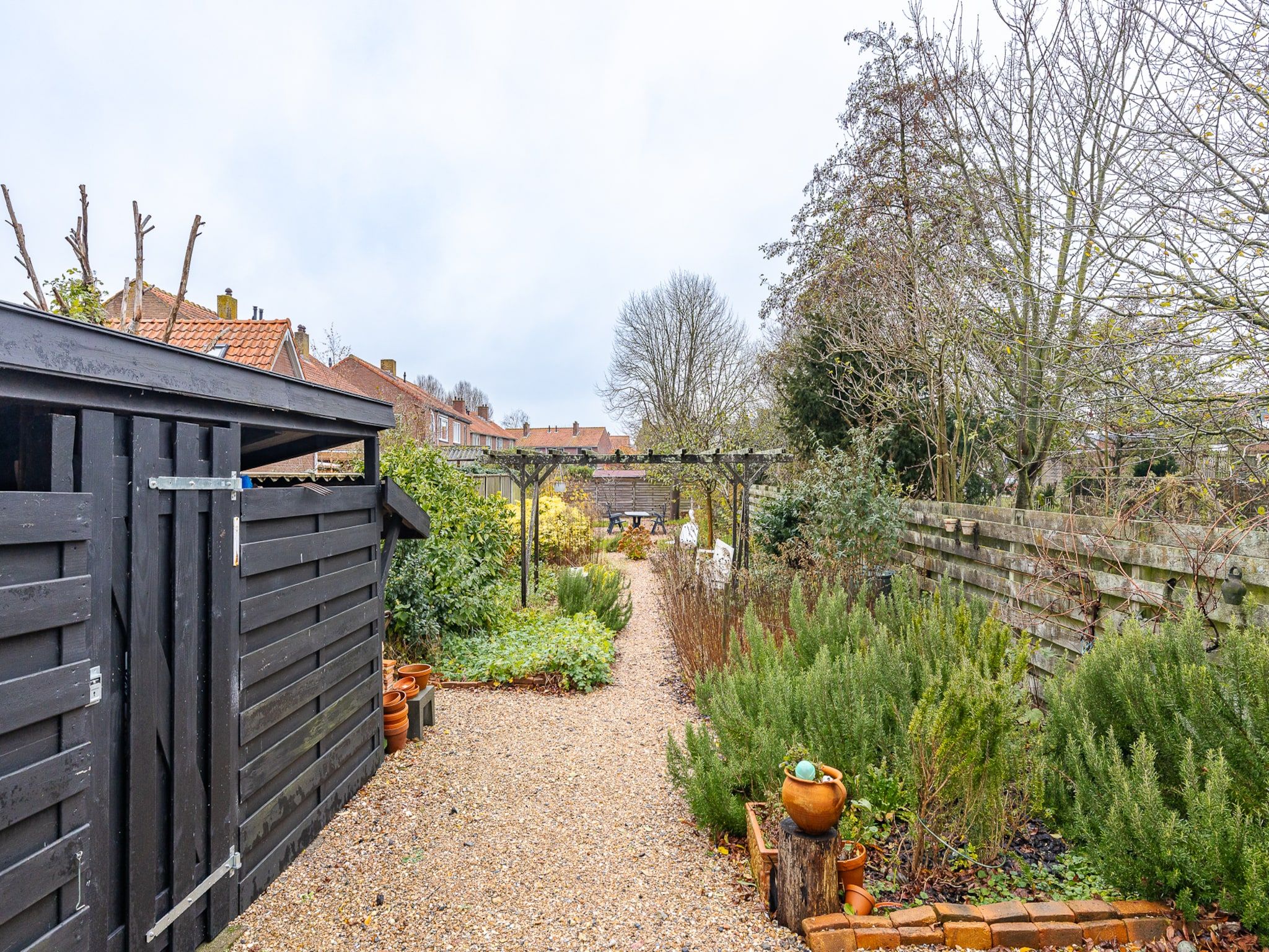 De tuin van Holiday home - Schoolstraat 6a | Vrouwenpolder in Vrouwenpolder