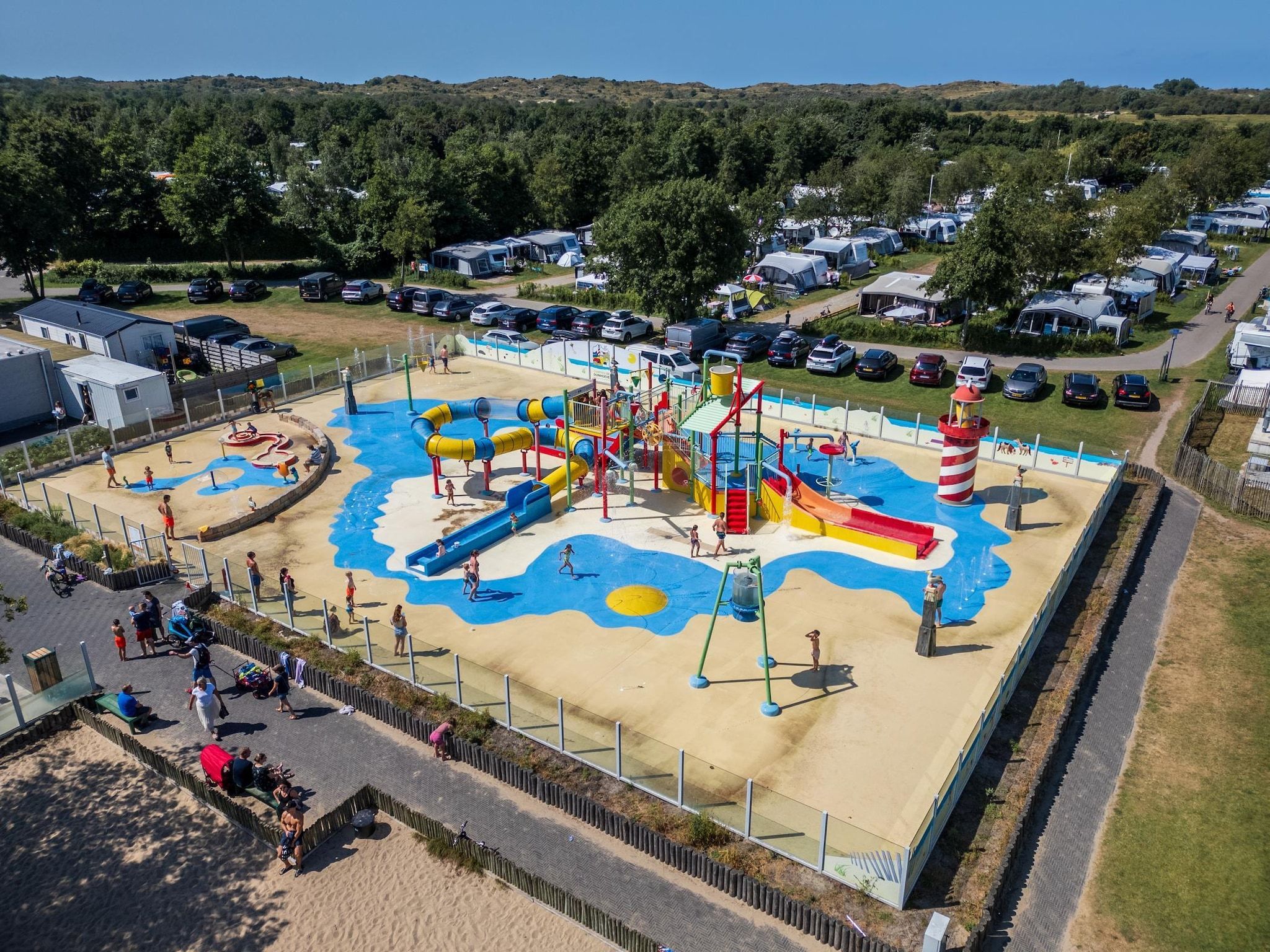De omgeving van Duinhoeve chalet Schelp in Burgh-Haamstede
