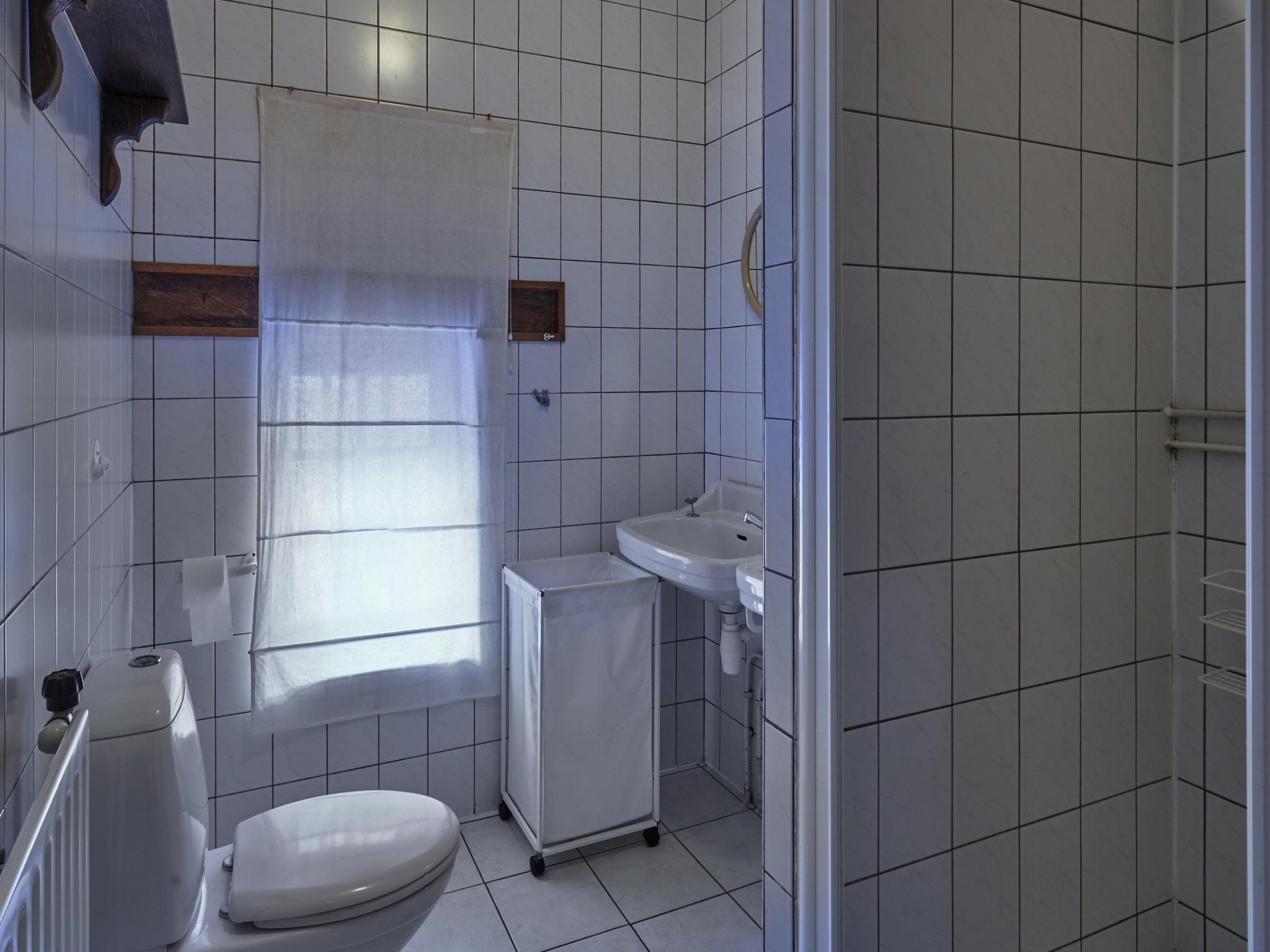 De badkamer van Meschermolen 3 in Mesch-Eijsden