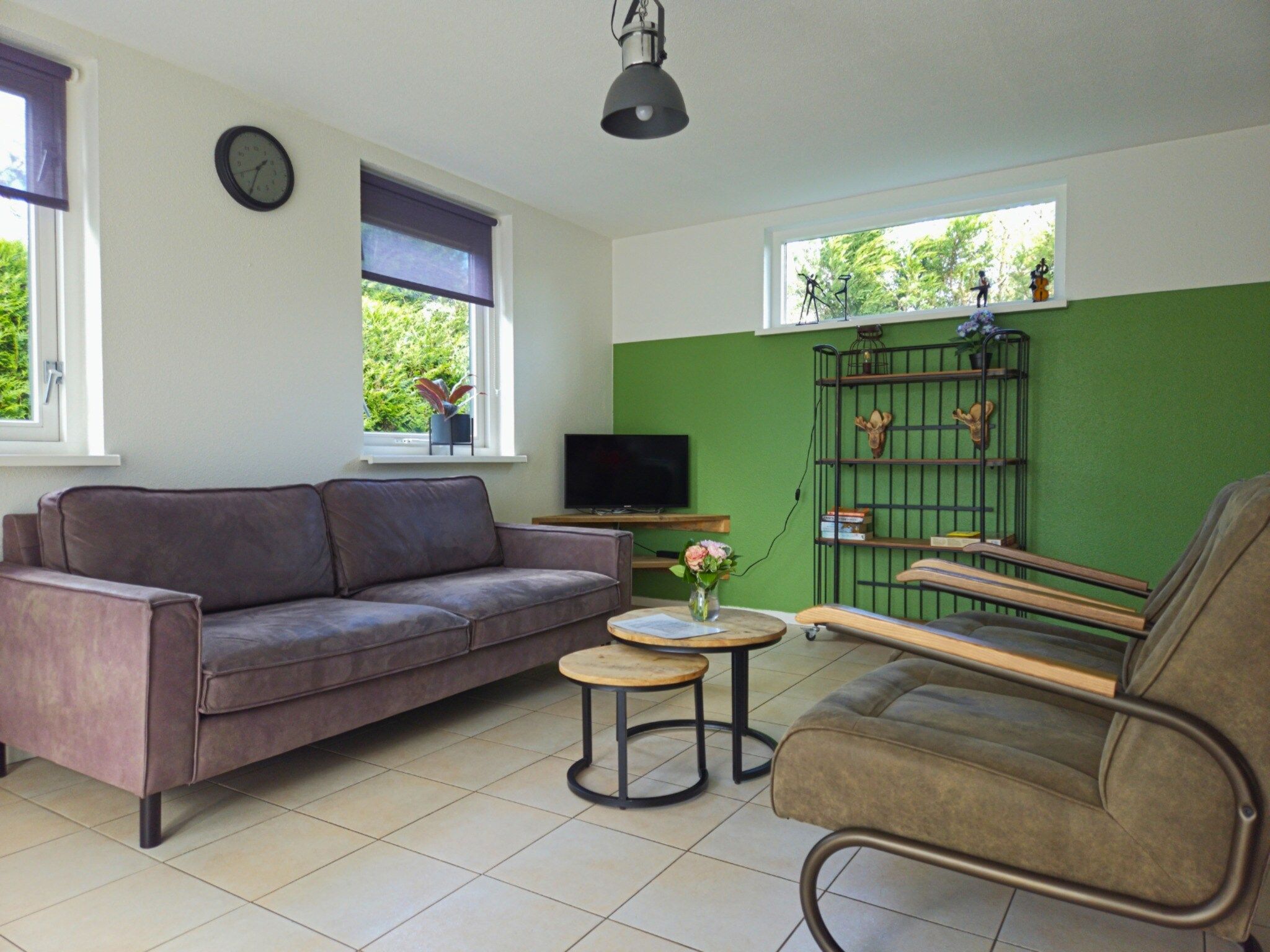 De woonkamer van Bungalow 5-persoons in Noordwijk