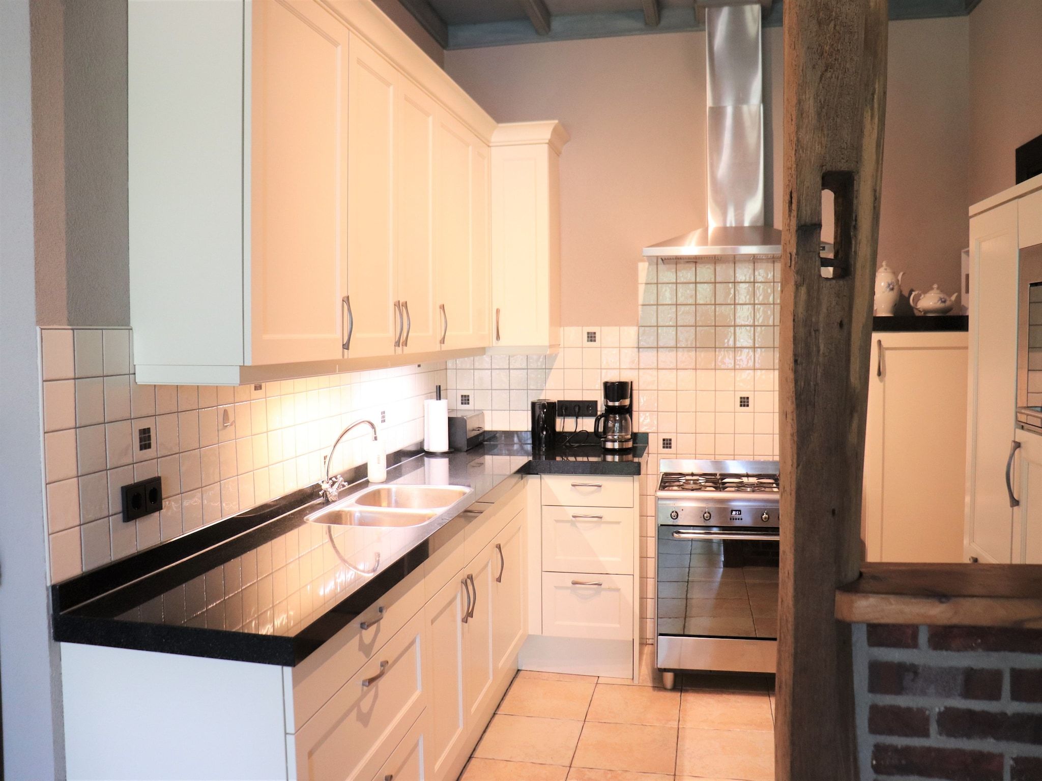 De keuken van Boerderij Mulder Dalerveen in Dalerveen