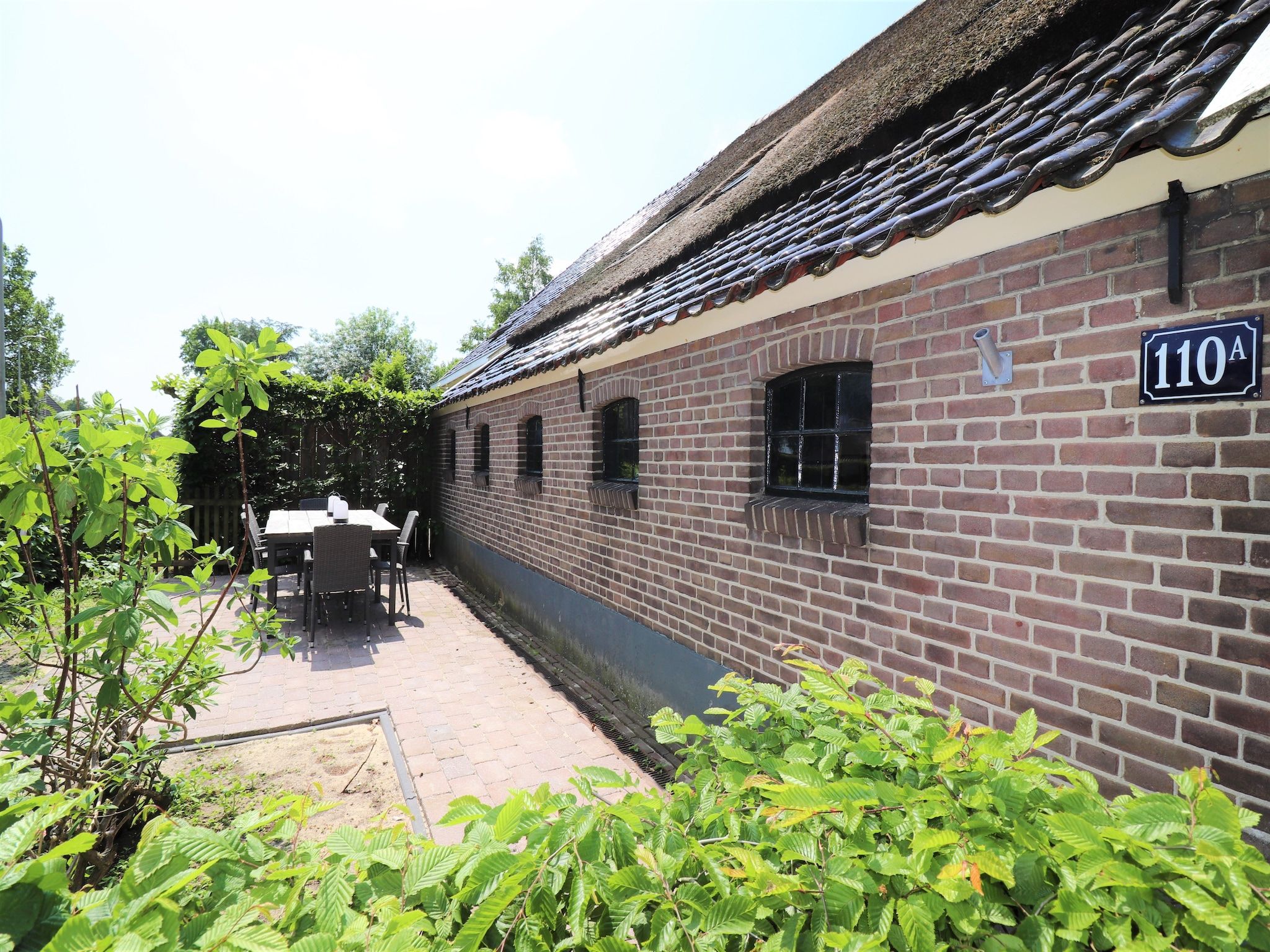 De tuin van Boerderij Mulder Dalerveen in Dalerveen