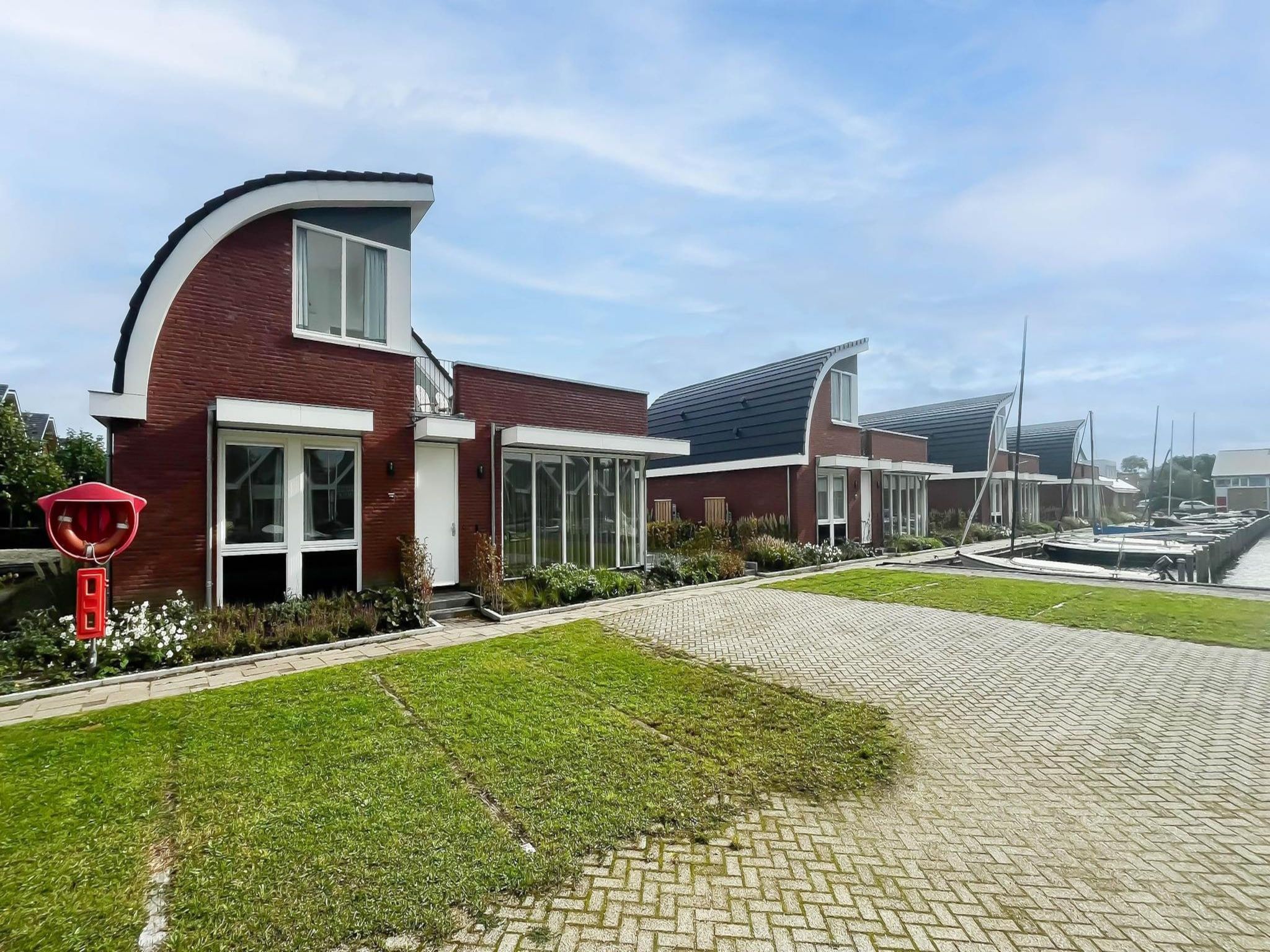 De buitenkant van Havenzicht in Uitgeest