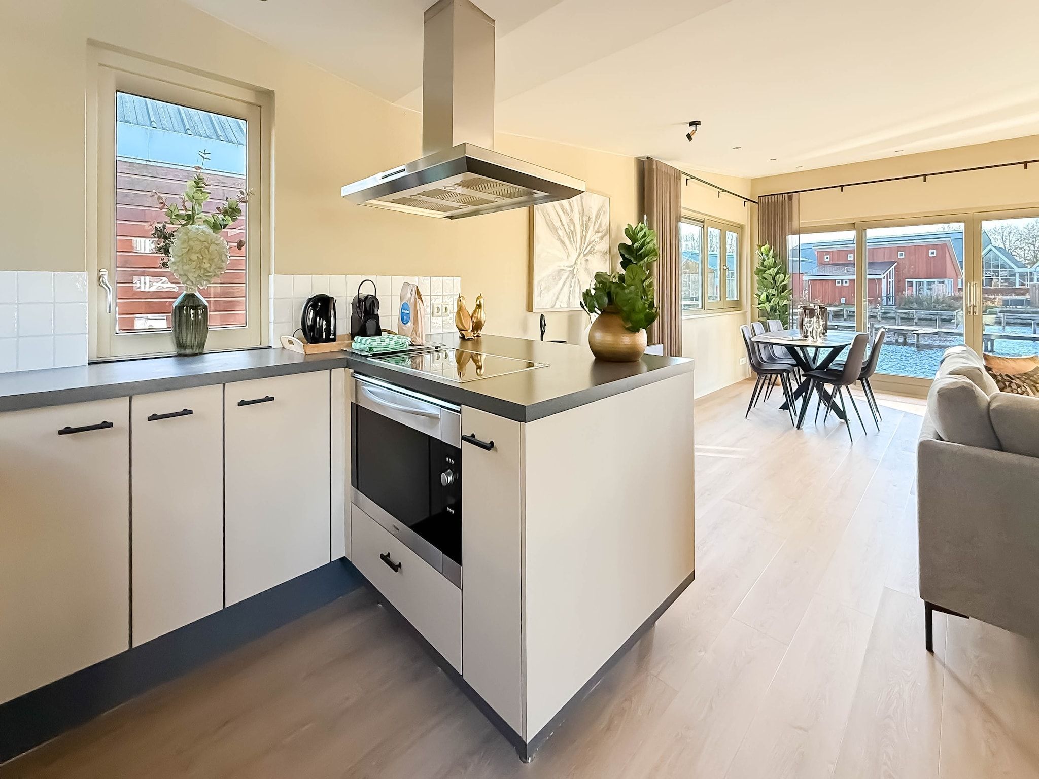 De keuken van Jachtzicht in Uitgeest
