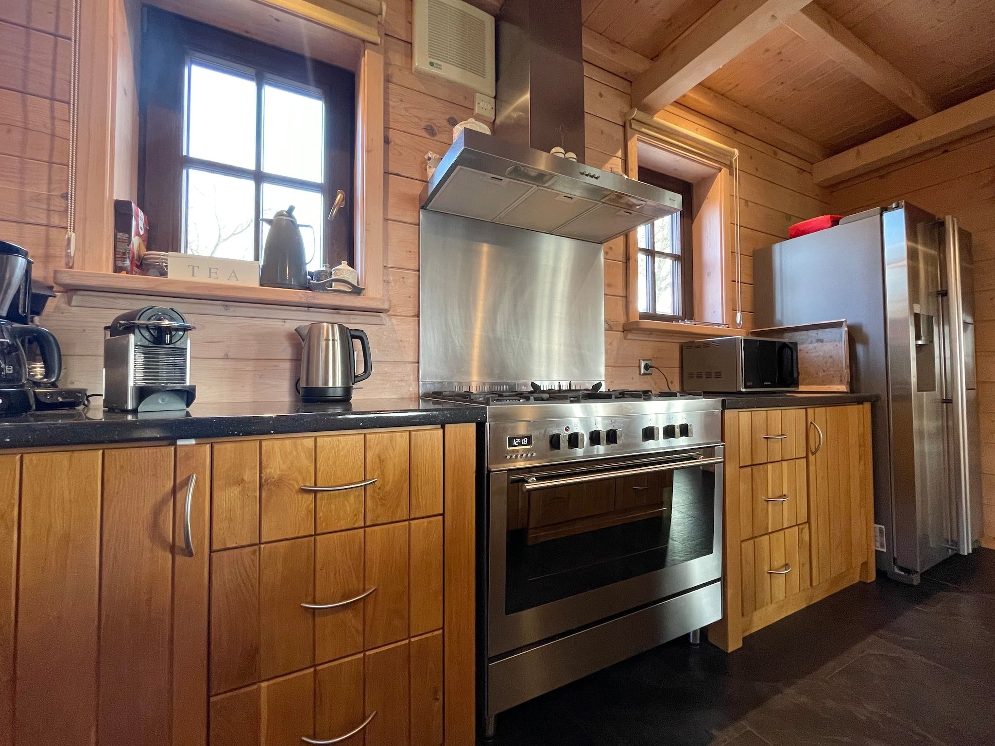 De keuken van Salland Hideaway - 4 persons in Den Ham