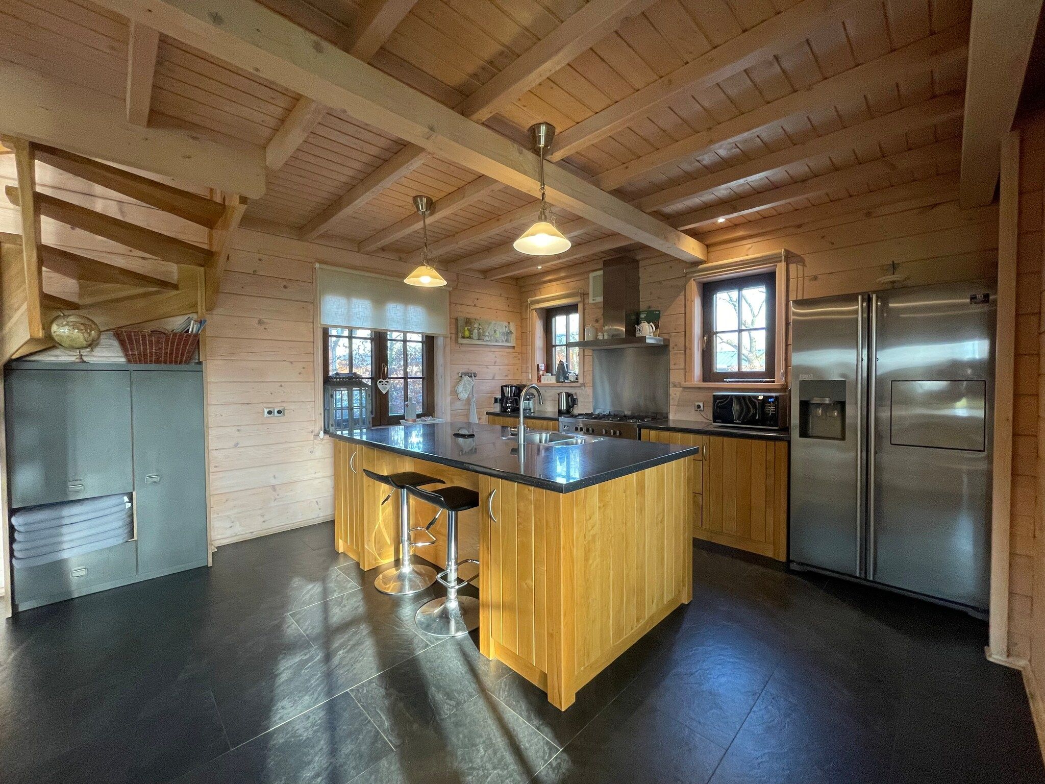 De keuken van Salland Hideaway - 4 persons in Den Ham
