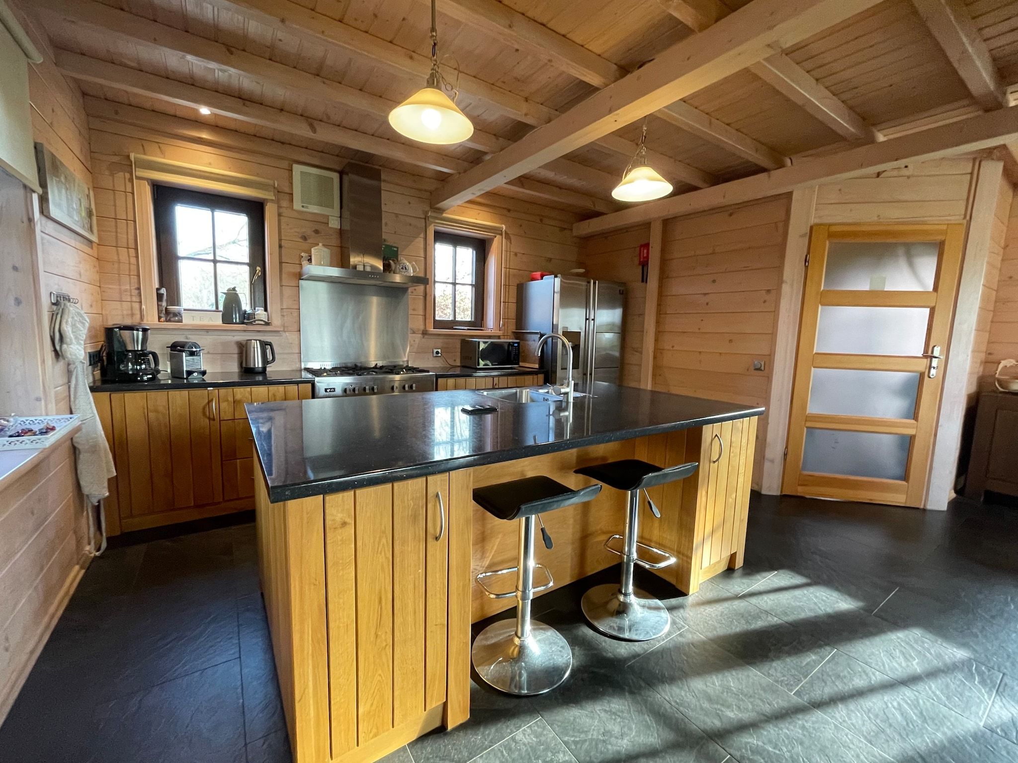 De keuken van Salland Hideaway - 4 persons in Den Ham