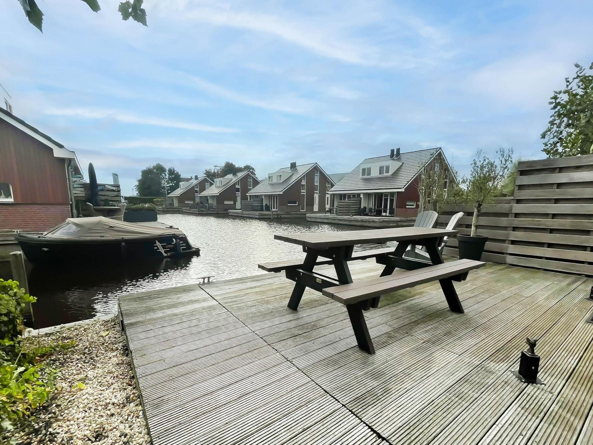 Het terras van Schelpzicht in Uitgeest
