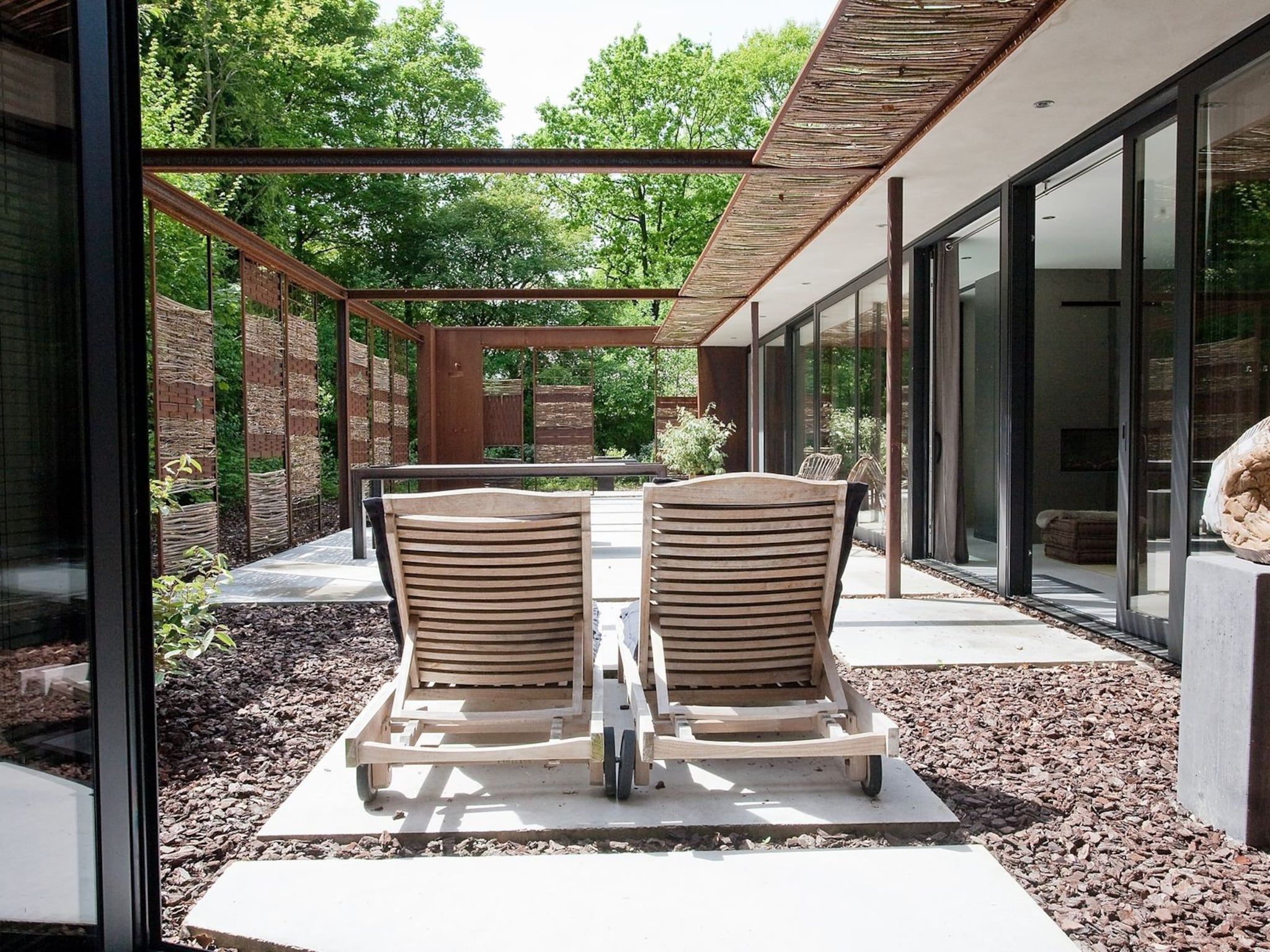 Het terras van Stalen Boshuis in Oosterhout