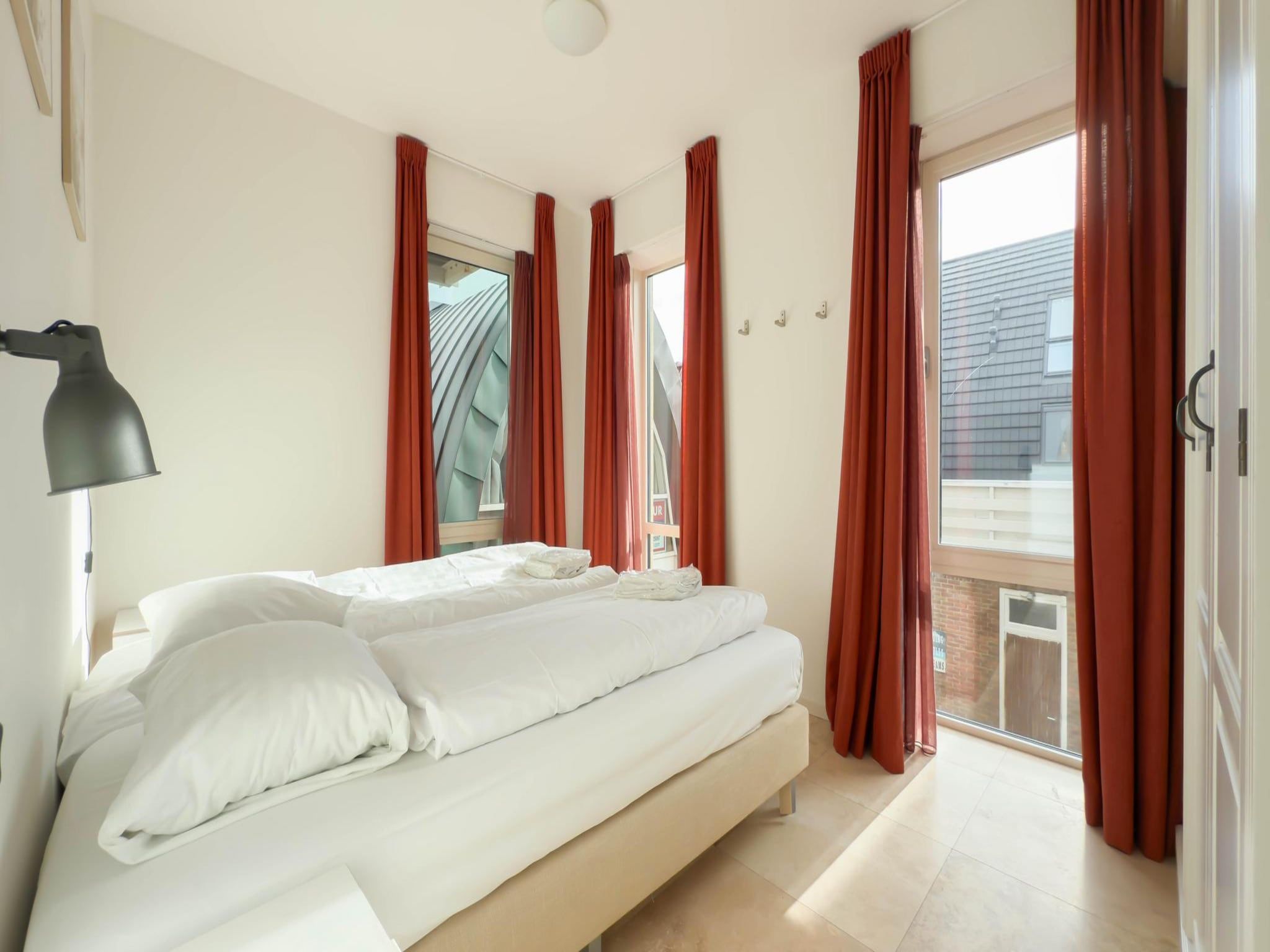 Een slaapkamer van Sterrenlicht in Egmond aan Zee