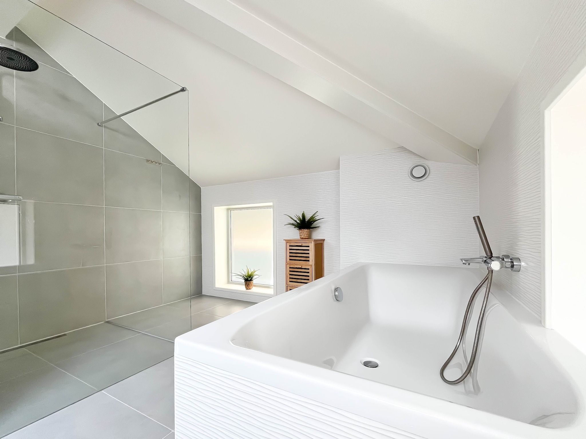 De badkamer van Holiday home Torenvalk in Sibculo