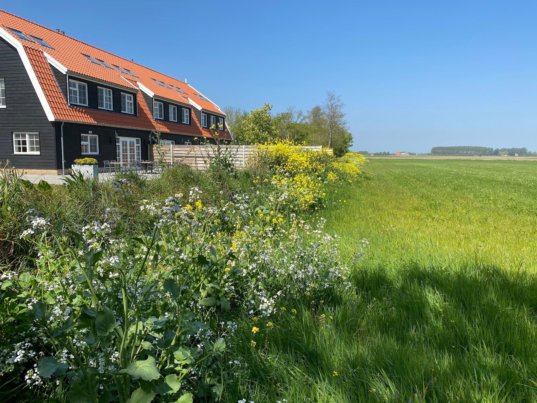 De tuin van Waddenweelde Texel in Den Burg