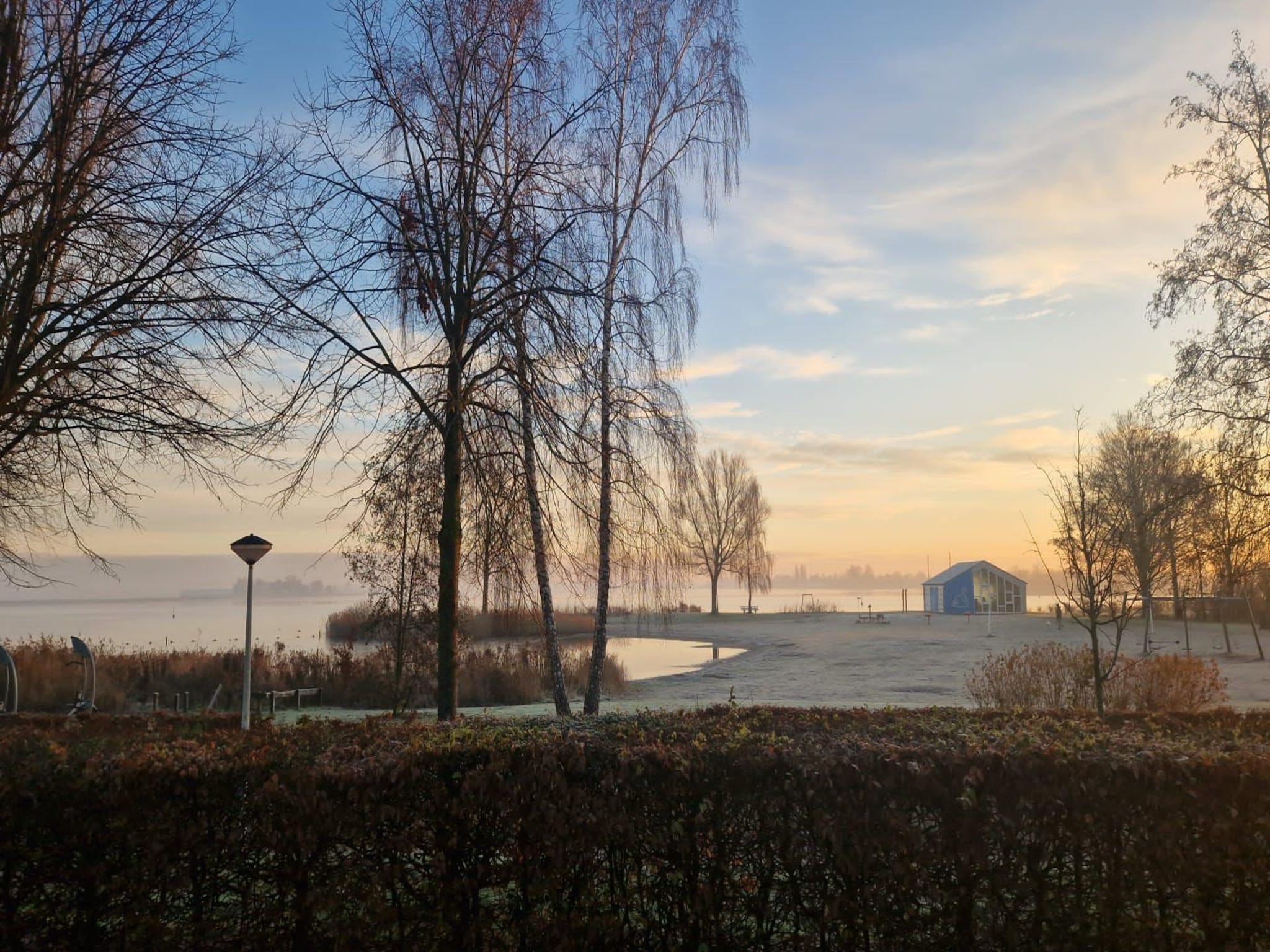 De omgeving van Watervilla de Ijsvogel in Langweer