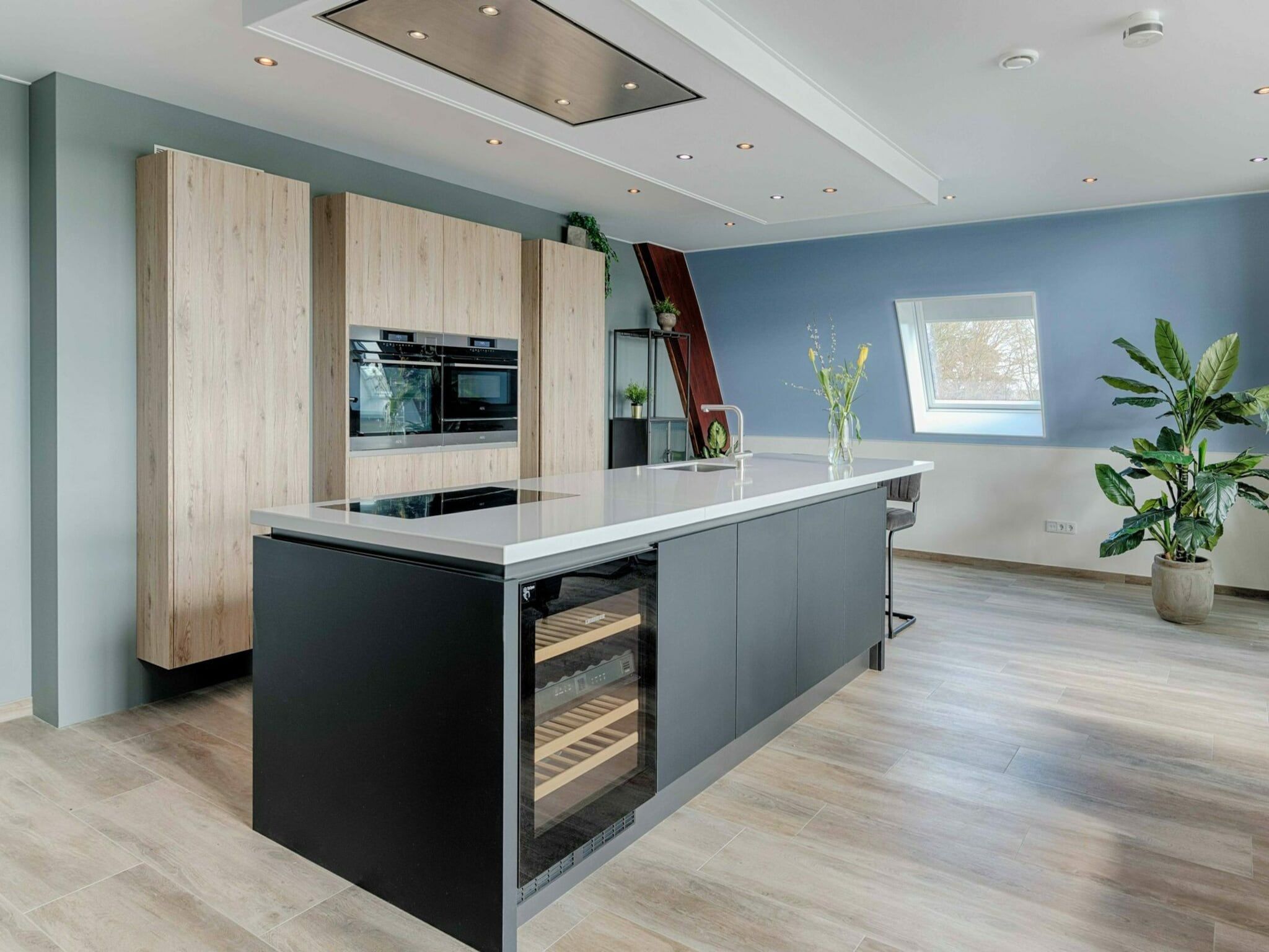 De keuken van Wellness at the Vecht - First floor in Dalfsen
