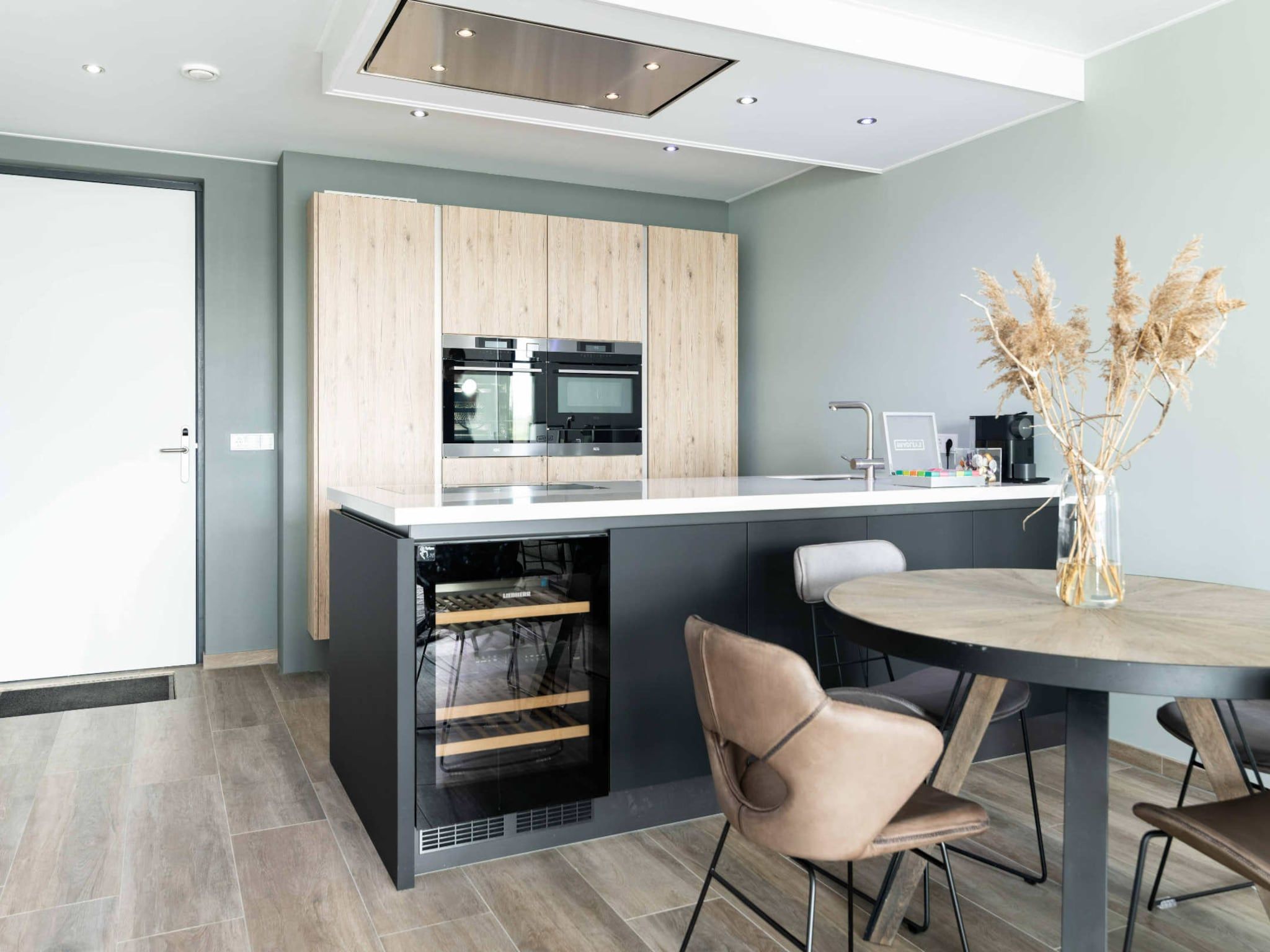 De keuken van Wellness at the Vecht - Ground floor in Dalfsen