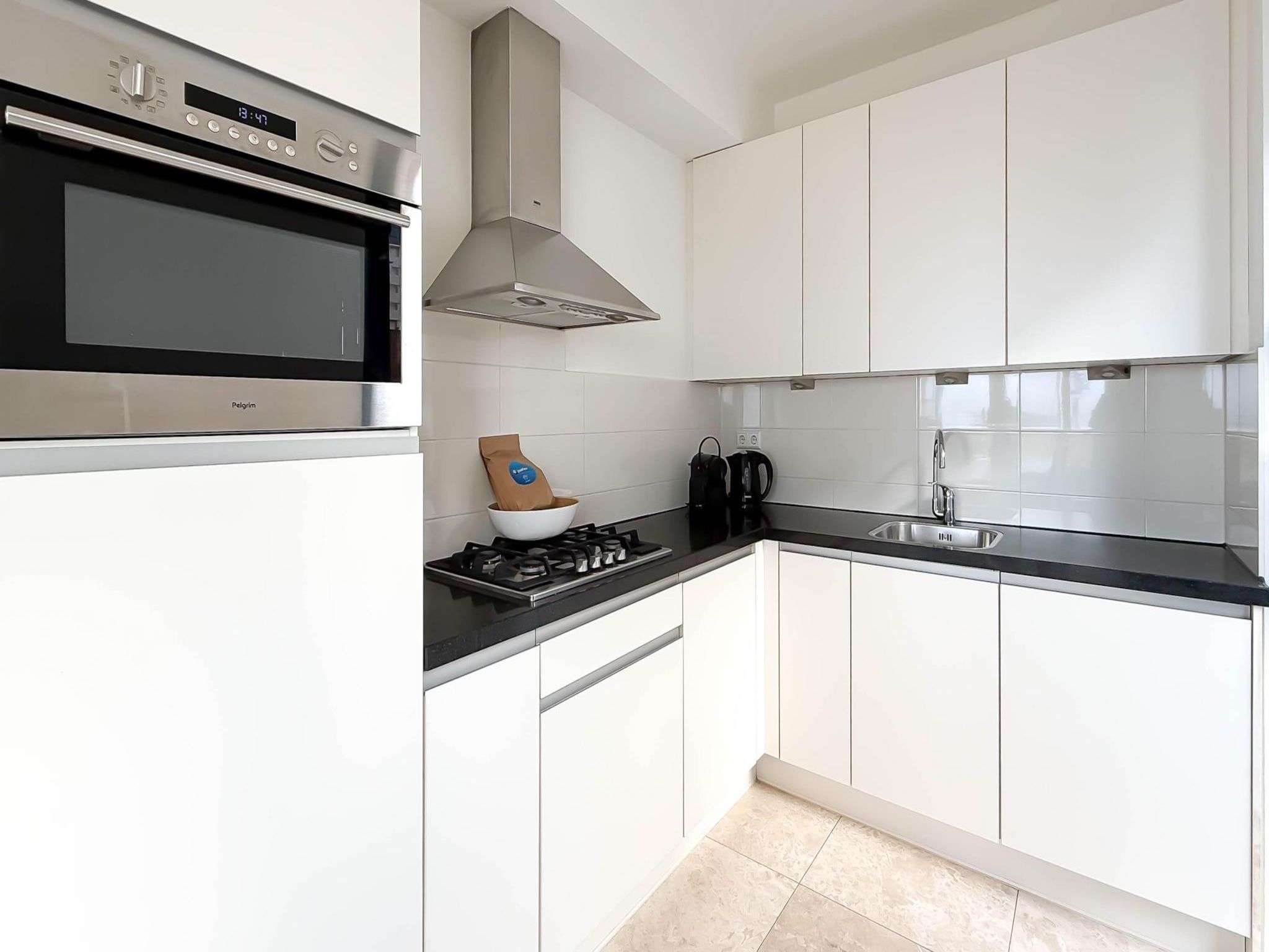 De keuken van Zilverlicht in Egmond aan Zee