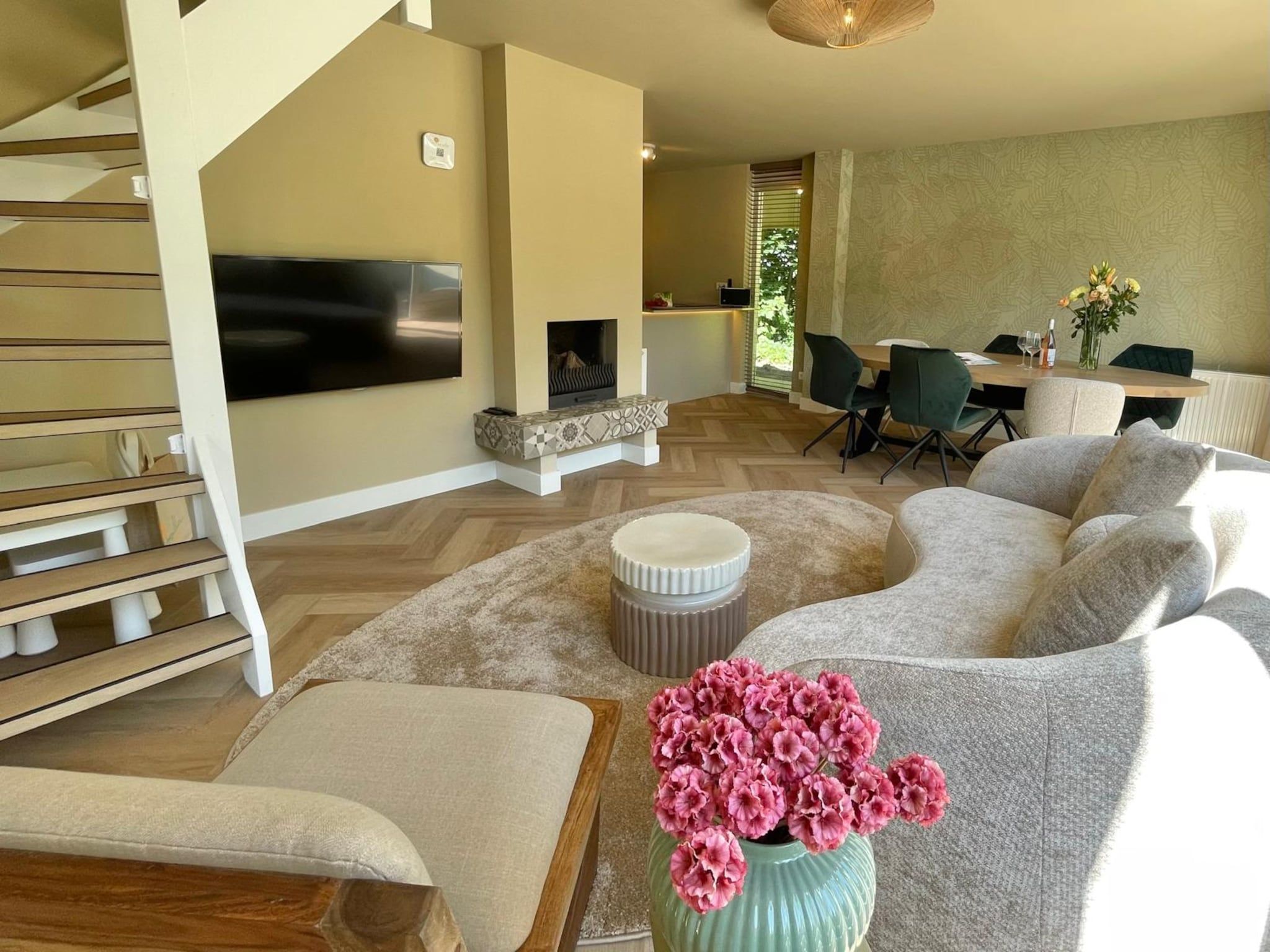 De woonkamer van Zon in de duinen - 33 in Sint Maarten