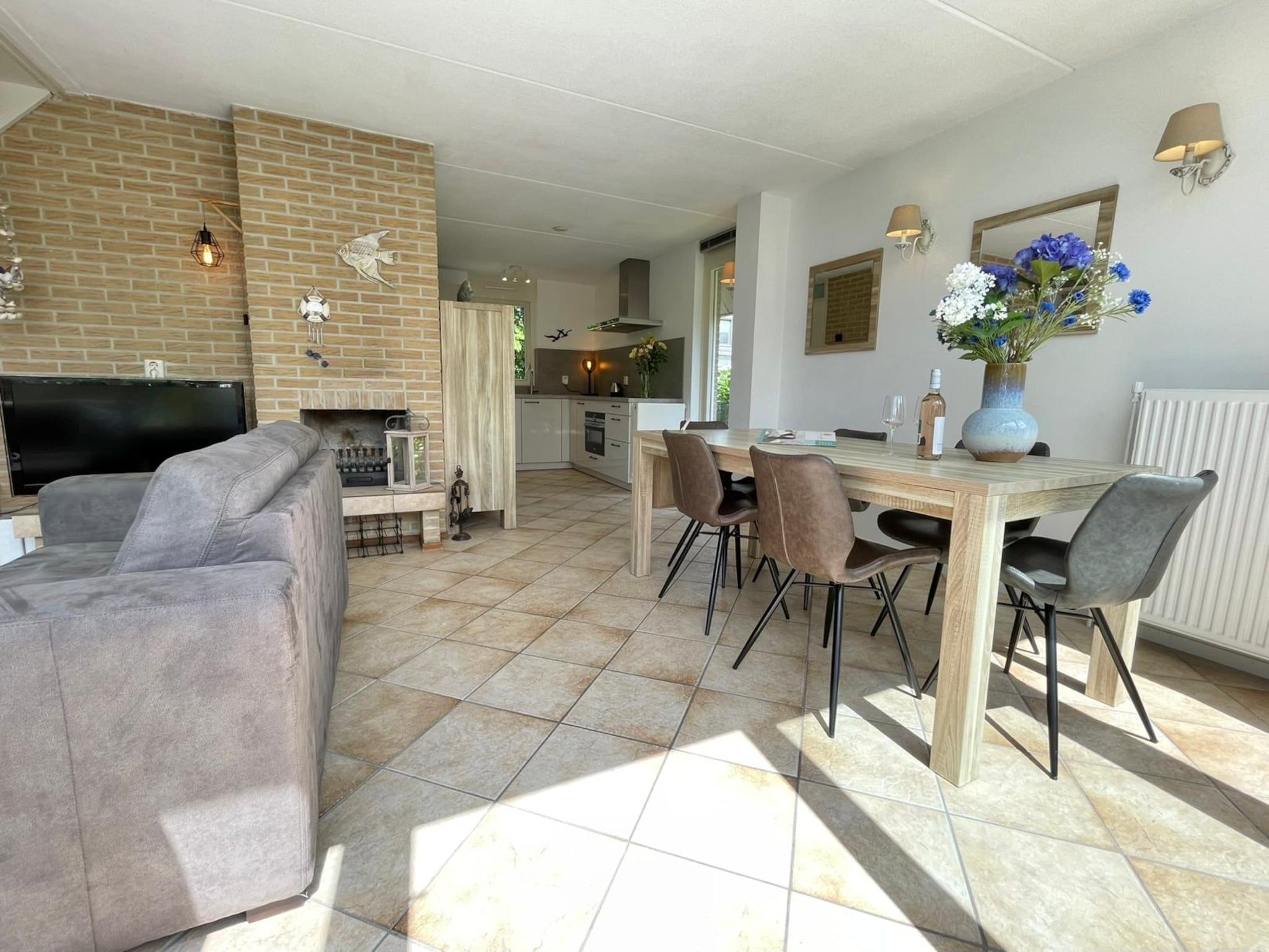 De eetkamer van Zon op de Wielen - 7 in Sint Maarten