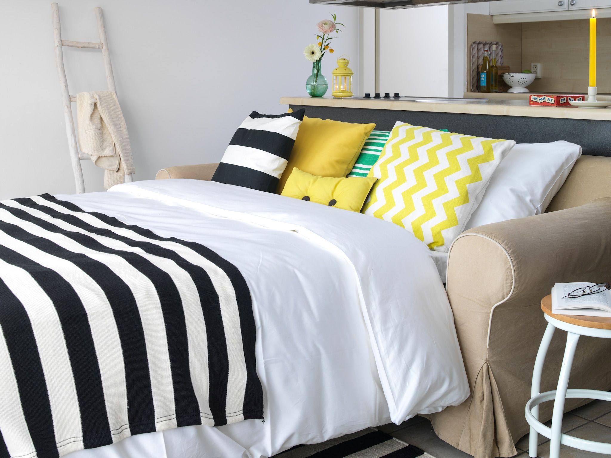 Een slaapkamer van Penthouse in Loosdrecht