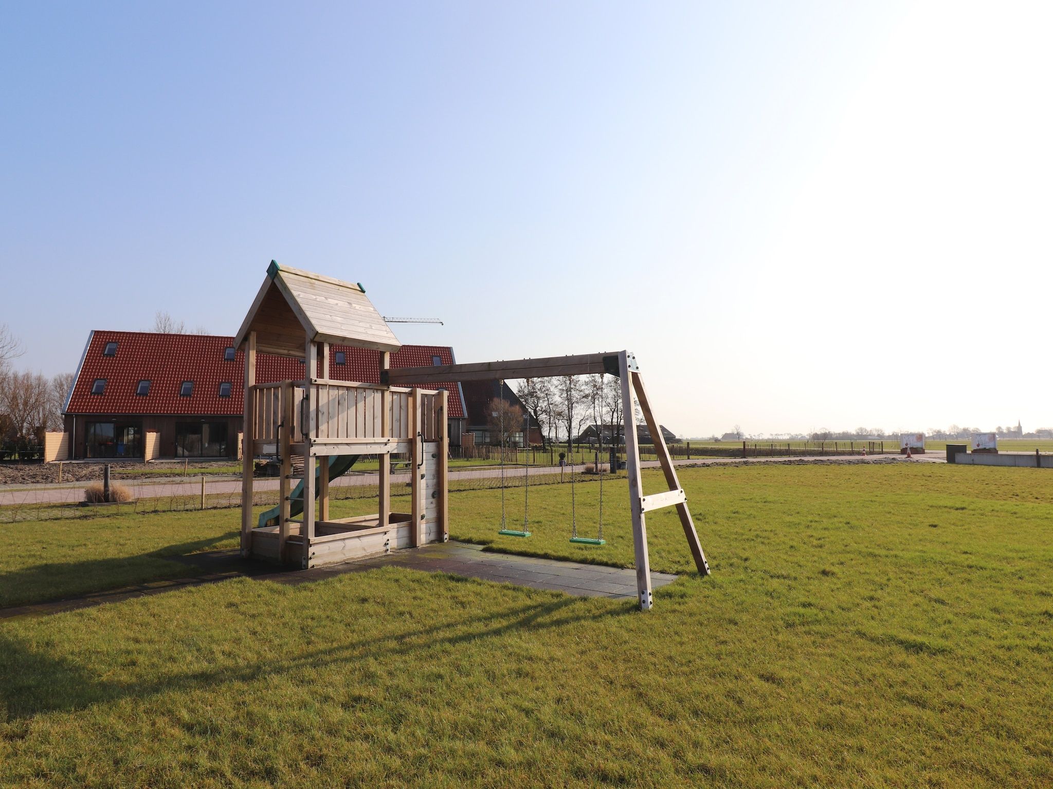 Voorzieningen bij Moderne villa op het Friese platteland in leons