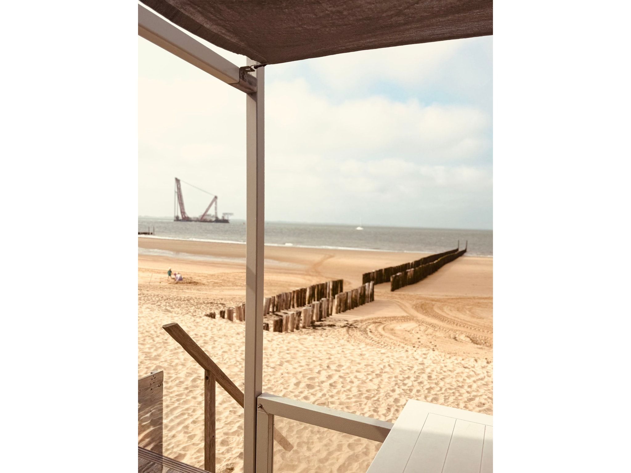 Het uitzicht vanaf Sleep beachhouse - Beach Dishoek 37 I Dishoek in Koudekerke