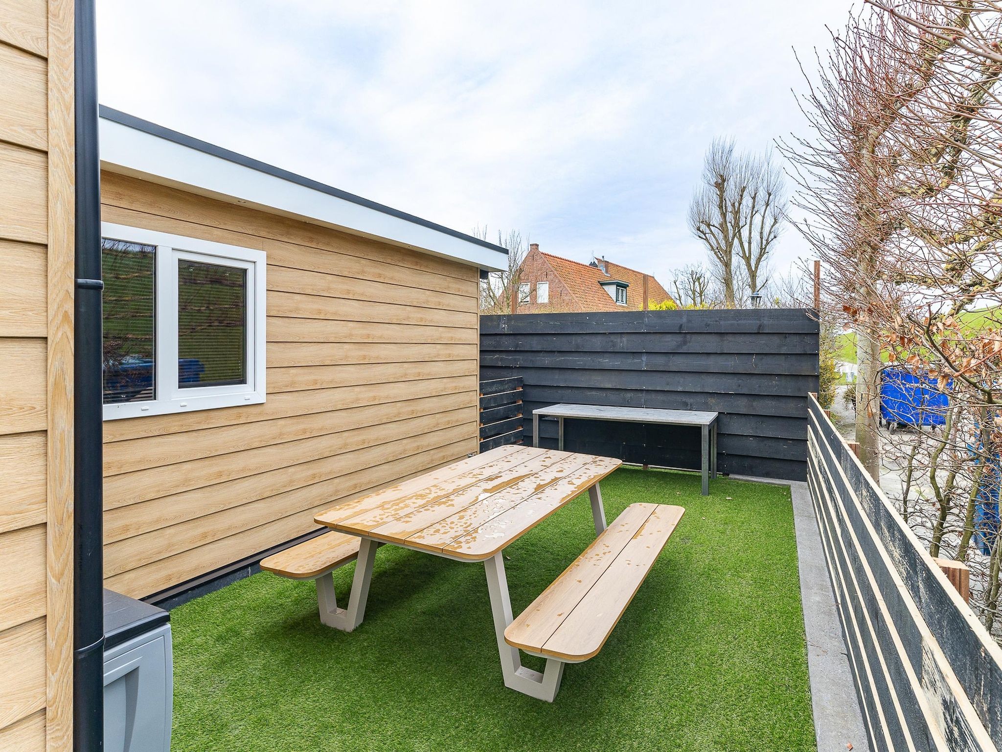 Het terras van Vakantiewoning - Keetenweg 10B - Stavenisse in Stavenisse