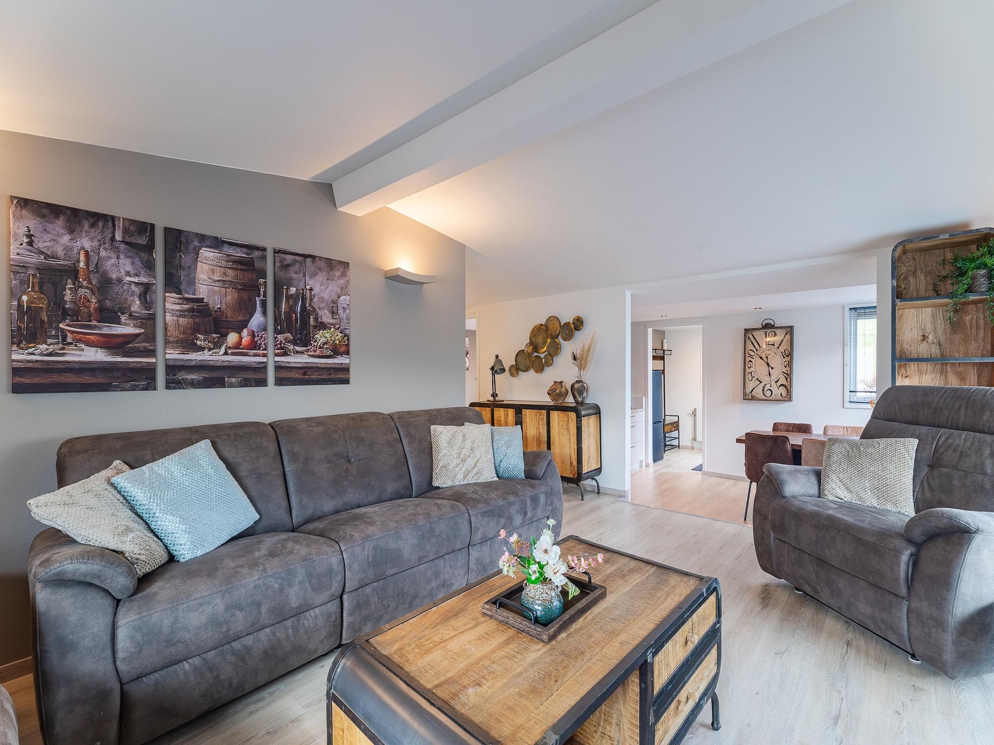De woonkamer van Vakantiewoning - Keetenweg 10B - Stavenisse in Stavenisse
