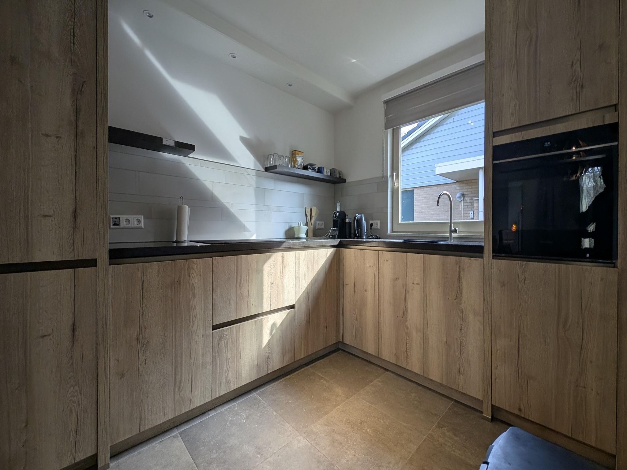 De keuken van kijkduinpark home in Den Haag