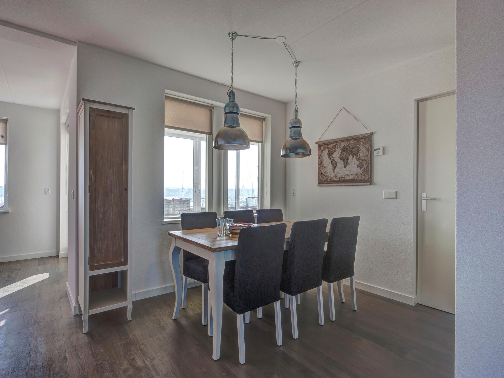De eetkamer van Marina Port Zélande 2 in Ouddorp